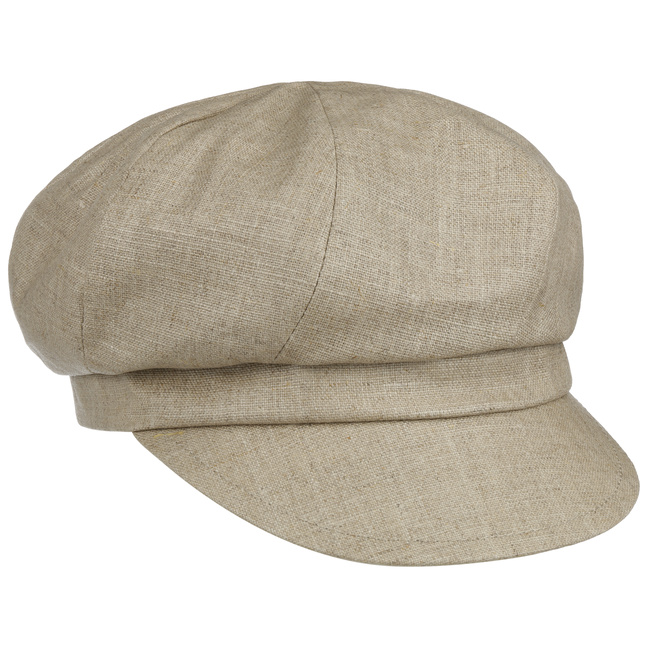 tan newsboy hat