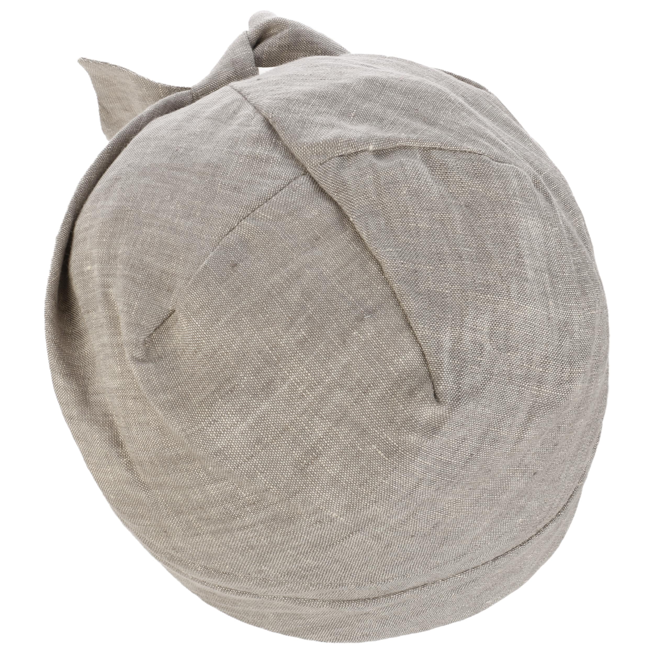 Linen-Summer-Beanie-with-Loop-
