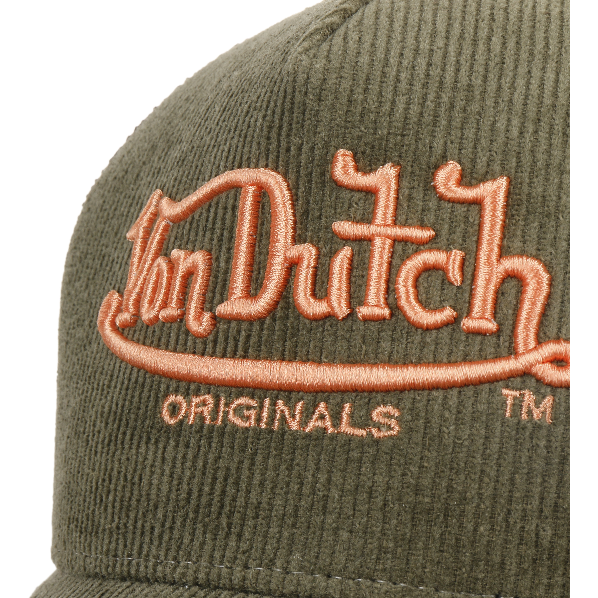 【Von Dutch】Corduroy Logo Trucker キャップ 帽子 Von Dutch】Corduroy Logo Trucker キャップ 帽子 (Von Dutch