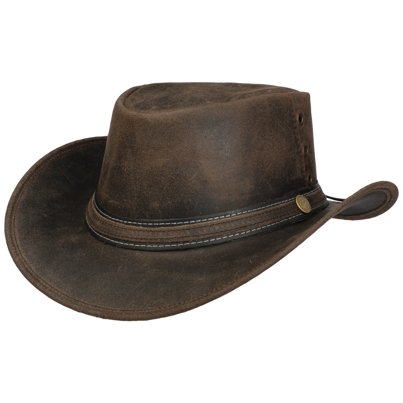 Longford Western Leather Hat by Scippis - 62,95 €