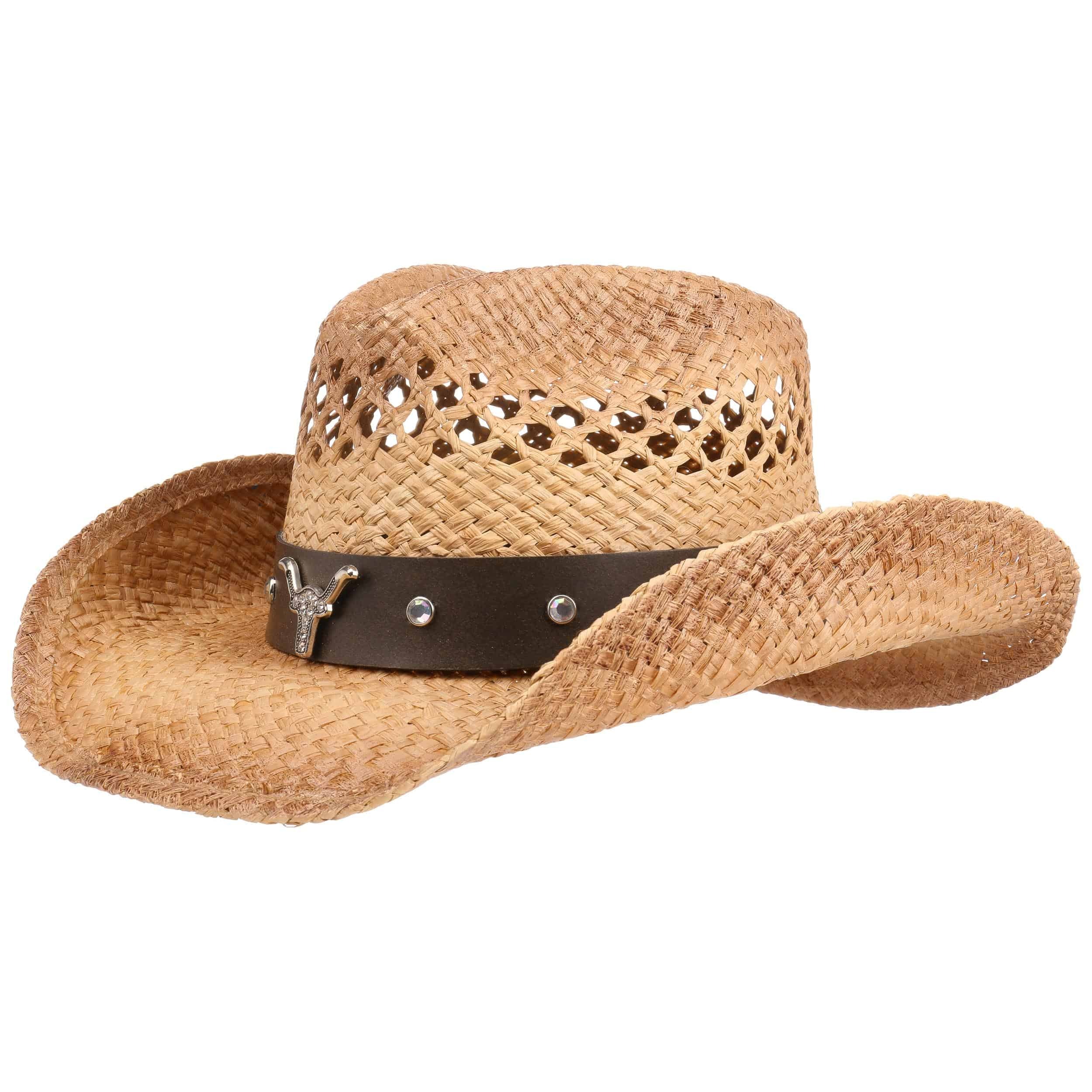 longhorn straw hat