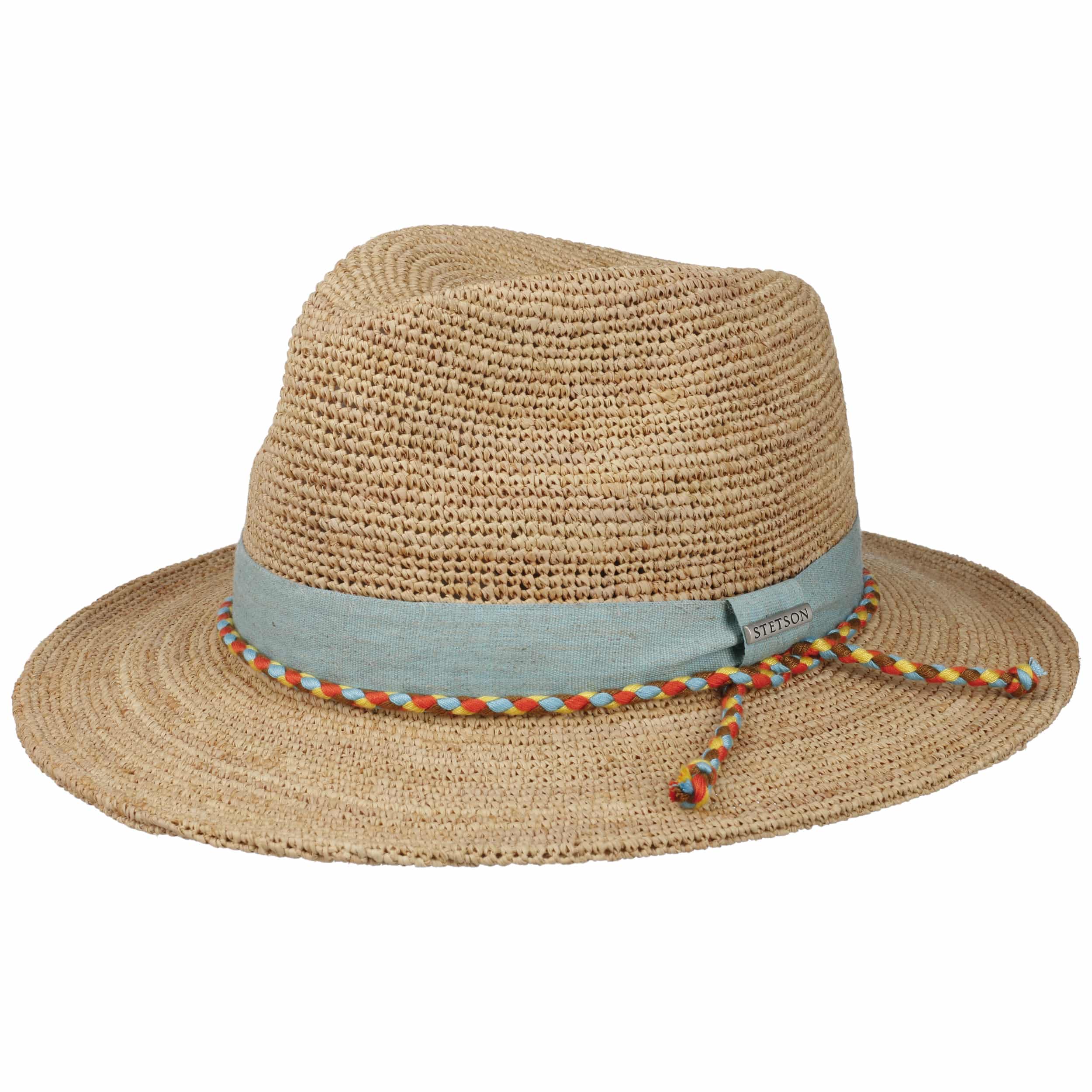 Lorando Crochet Traveller Raffia Hat by Stetson - 149,00