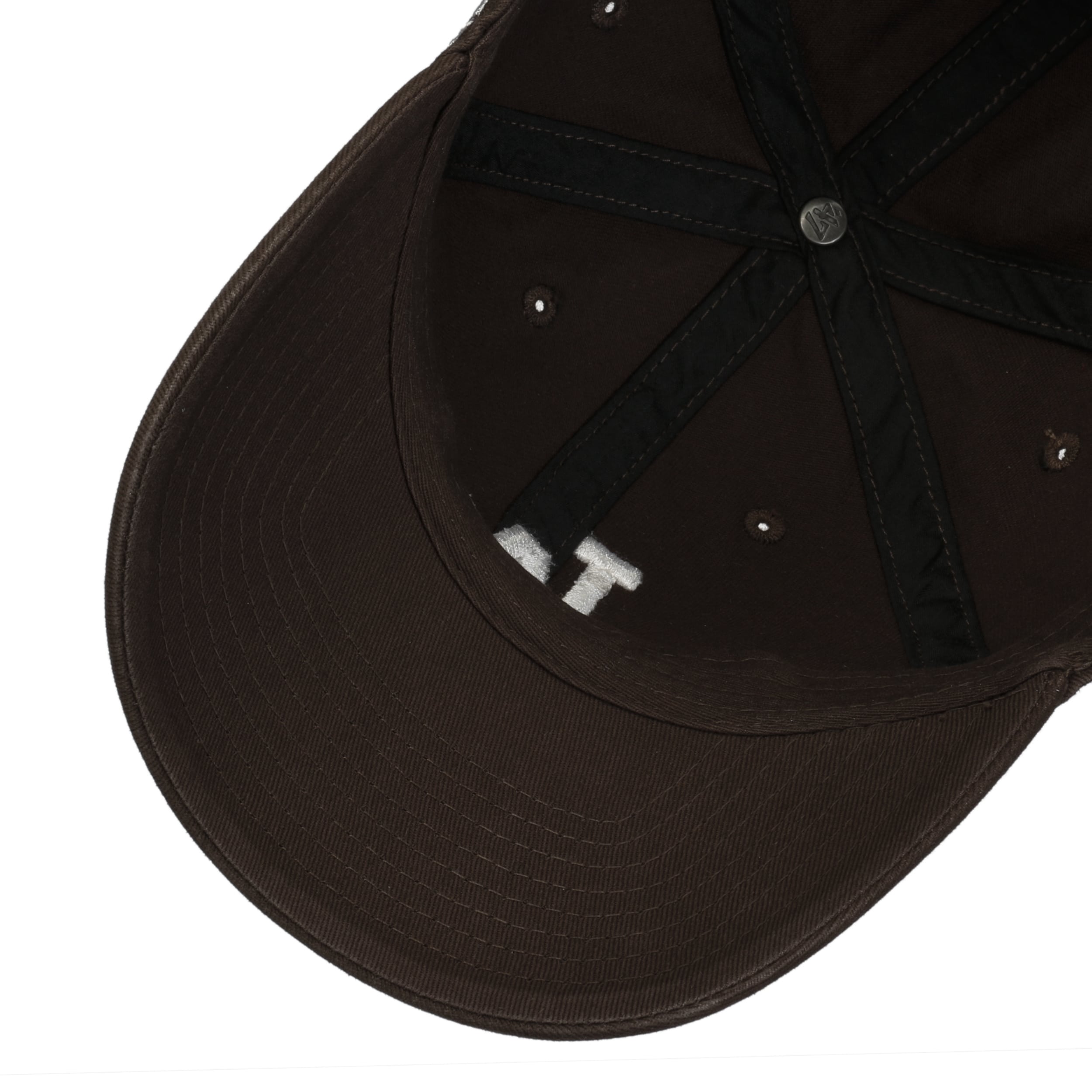 47brand MLB Los Angeles Clean Up Cap, Brown