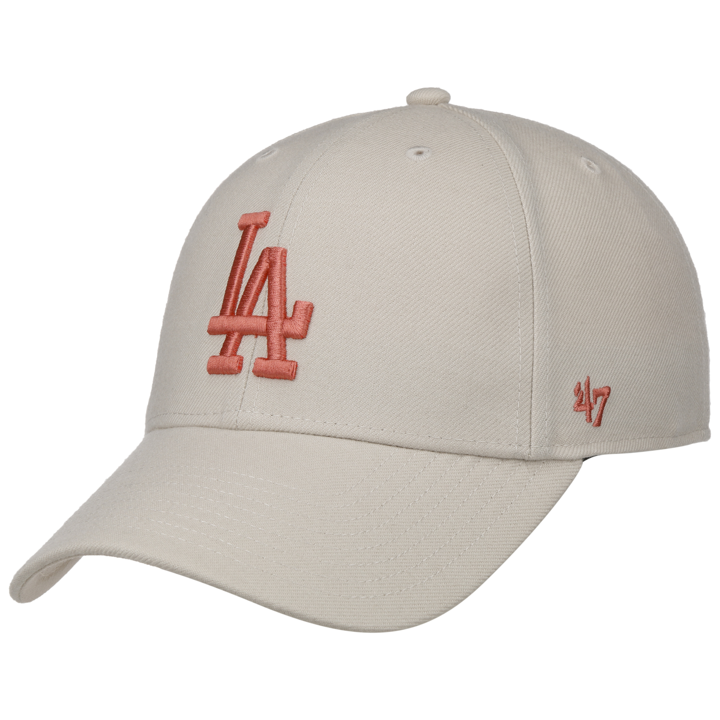 47 Brand Los Angeles LA Dodgers MVP Hat Cap Black/White Outline
