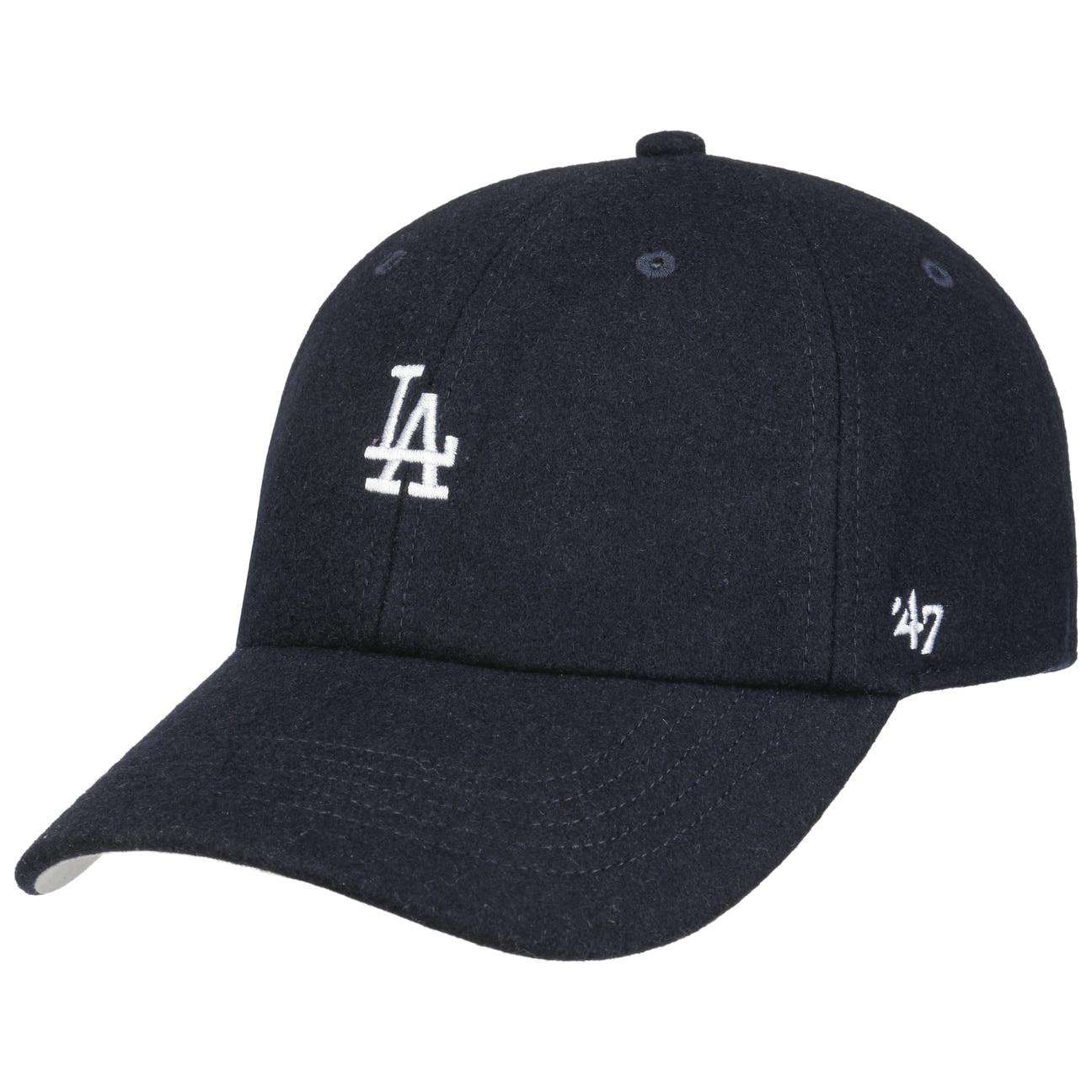 Navy Blue Dodgers 47 Snapback MLB LA Dodgers Base Runner Cap By 47