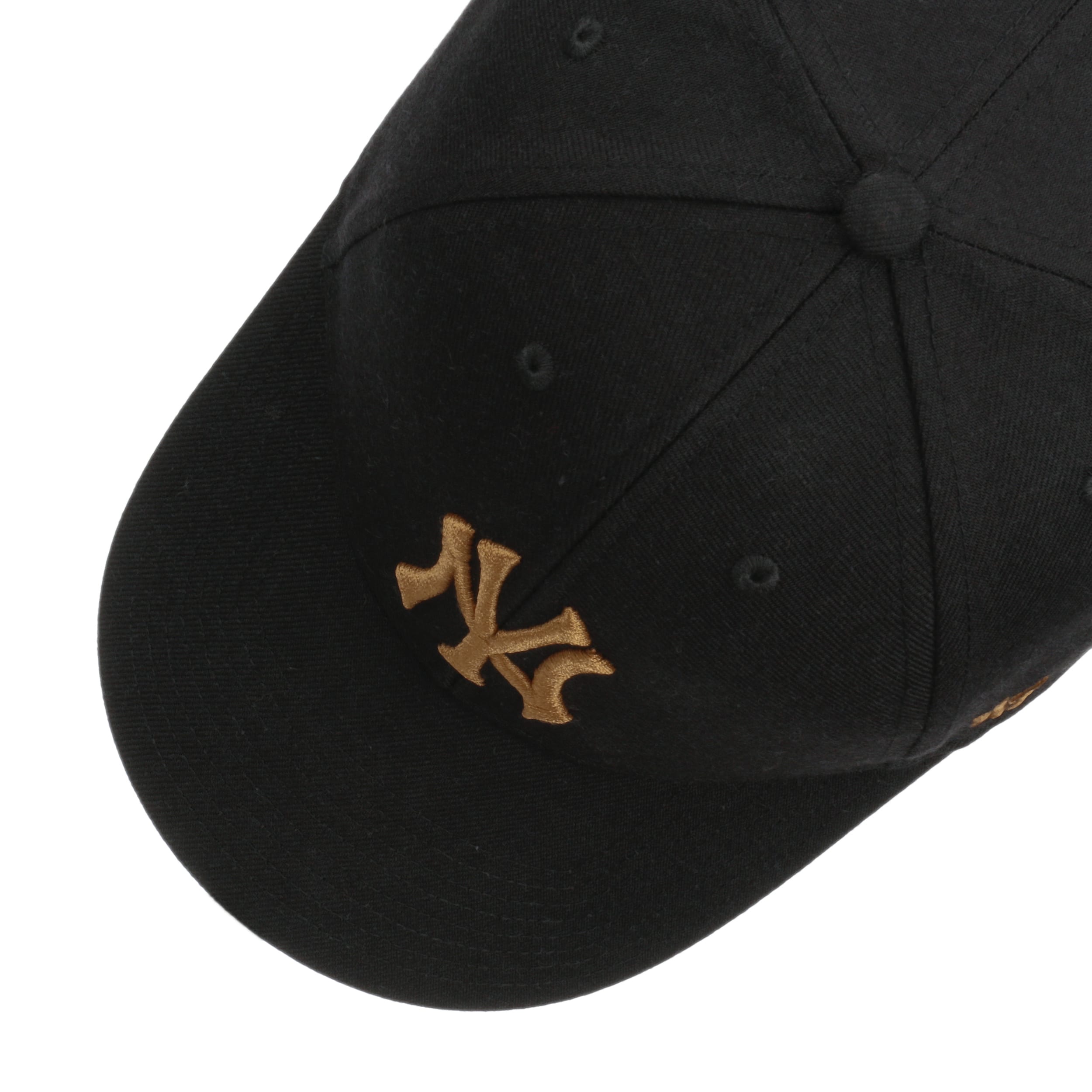 MLB Unisex Metal One Point Snapback NY Yankees Gold