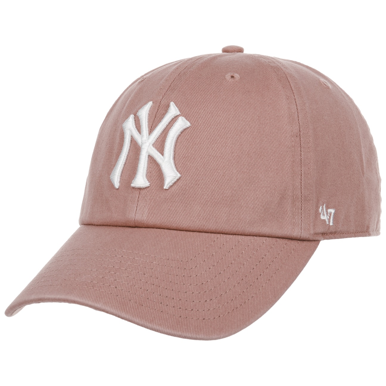 ◎New Era◎ Chino Script Unstructured Ball Cap Rose Pink 142 9Forty Classic Essential Yankees Cap by New Era - 32,95 €