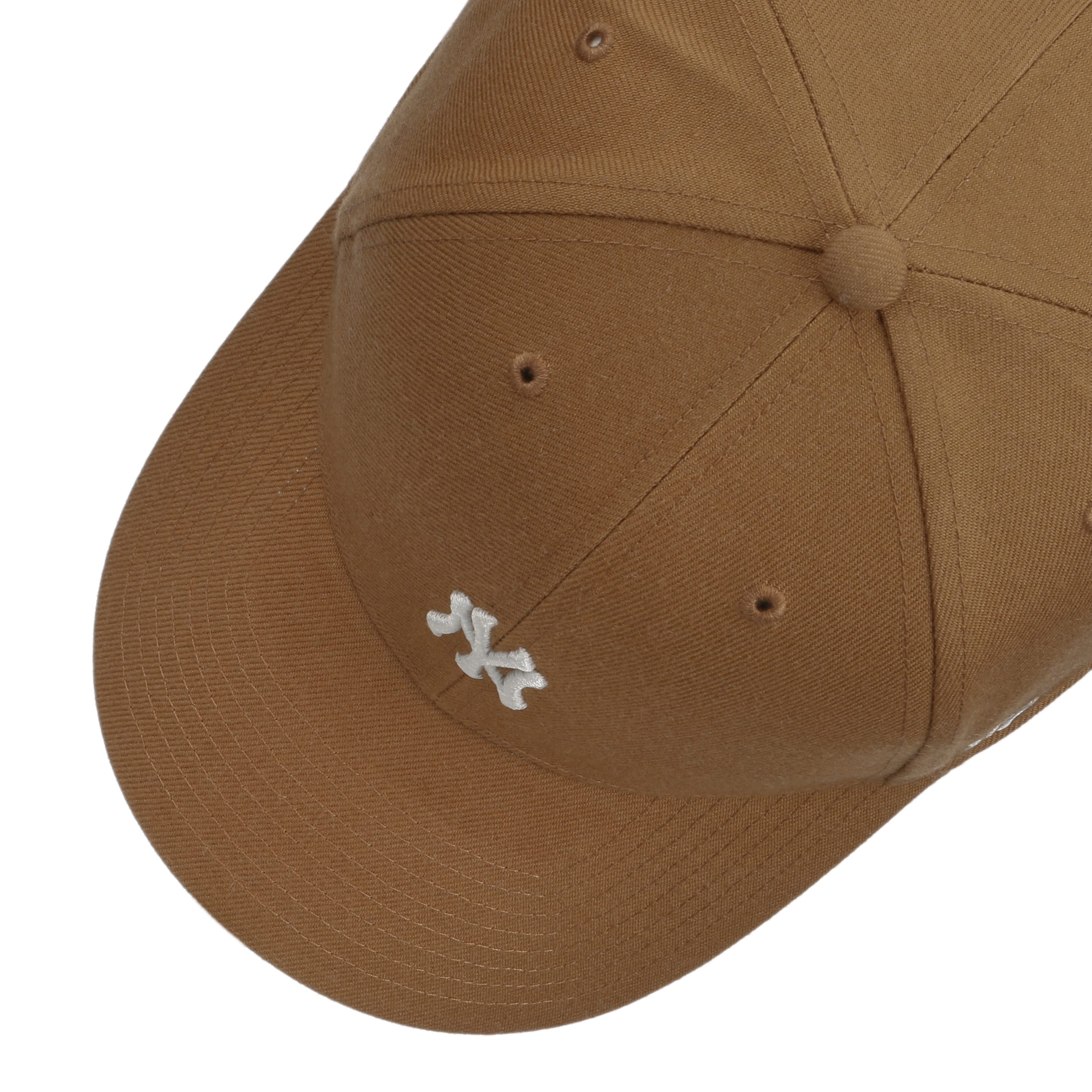 47 Brand - MLB Beige unconstructed Cap - New York Yankees MLB Base Runner Clean Up Natural Dad Cap @ Hatstore