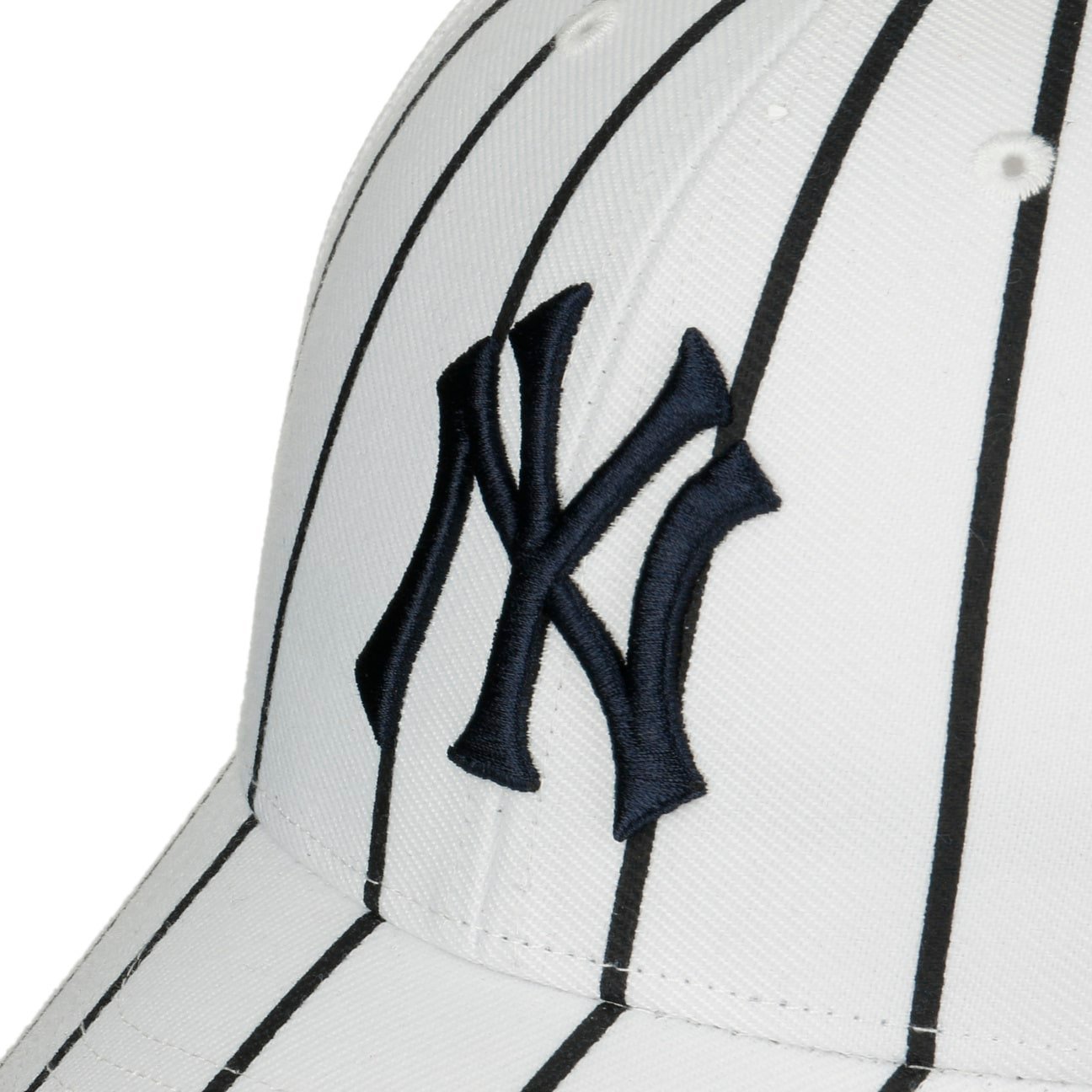 47 Brand Curved Brim New York Yankees MLB MVP Black Snapback Cap