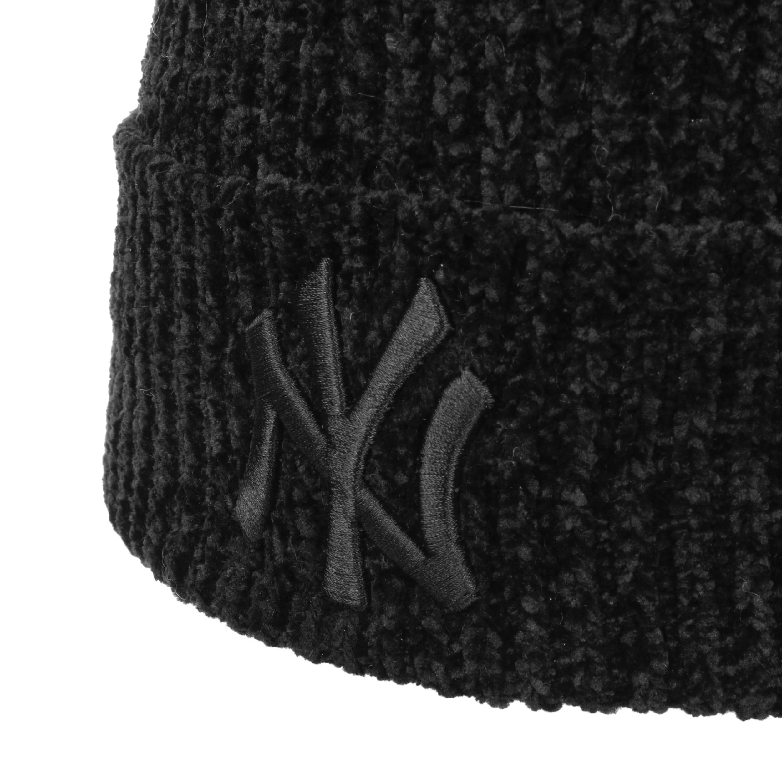 NEW ERA New York Yankees Metallic Womens Pink Beanie Hat