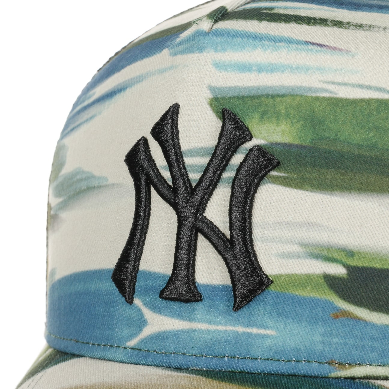 New York Yankees Camo Tie-Dye T-Shirt