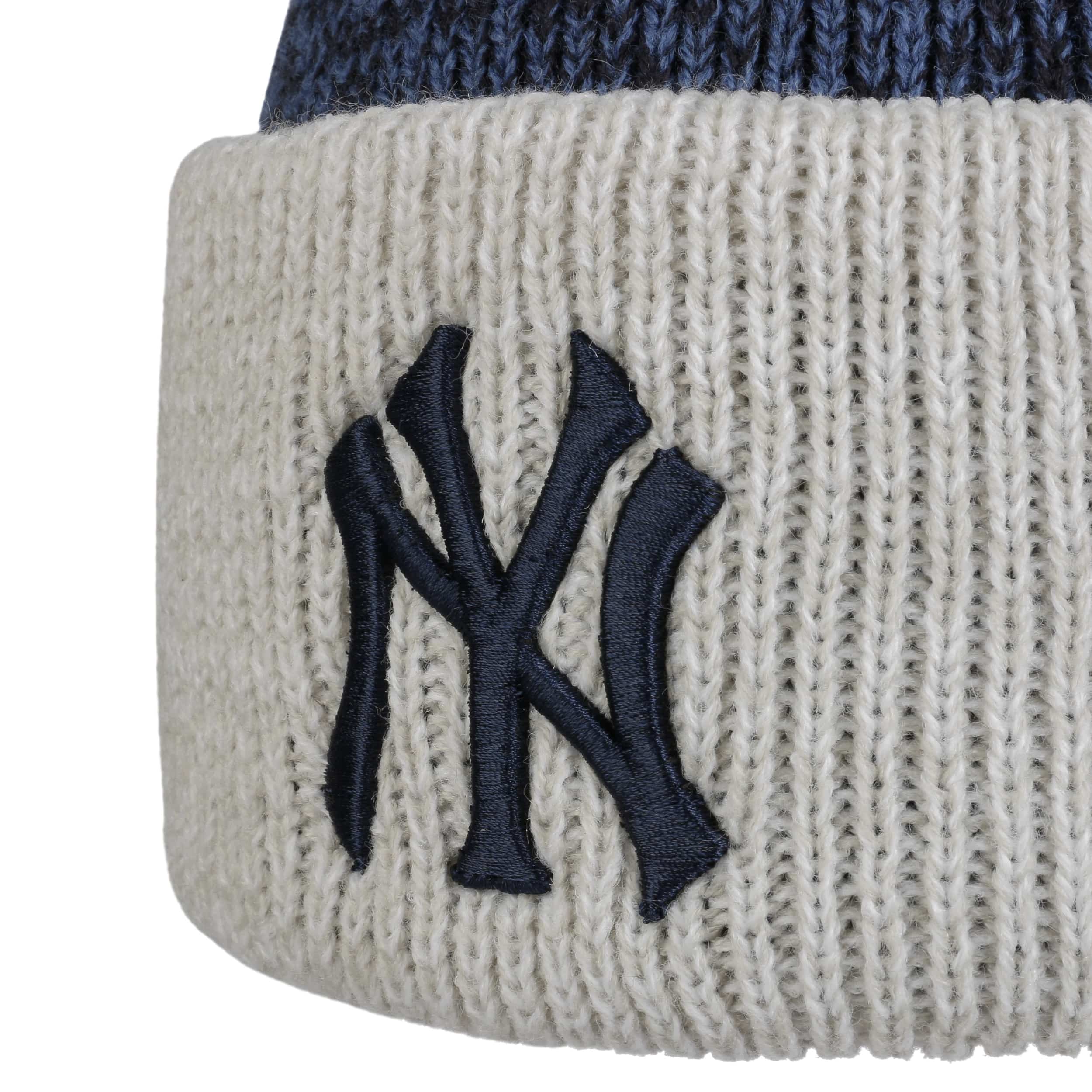 New York Yankees MLB '47 Brand buy Winter Gray Beanie Knit Ski Cap Hat