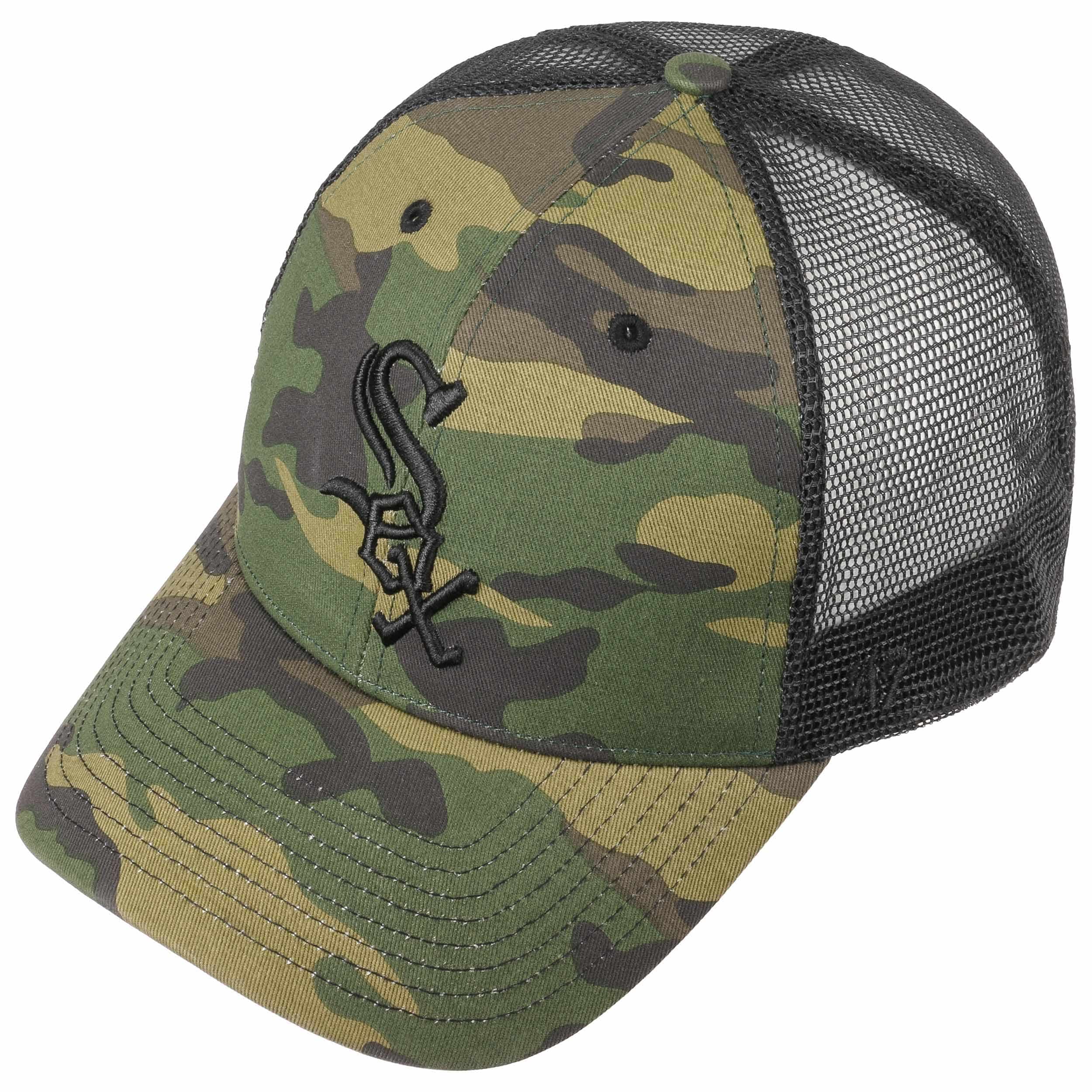 Milwaukee Brewers '47 Trucker Snapback Hat - Camo