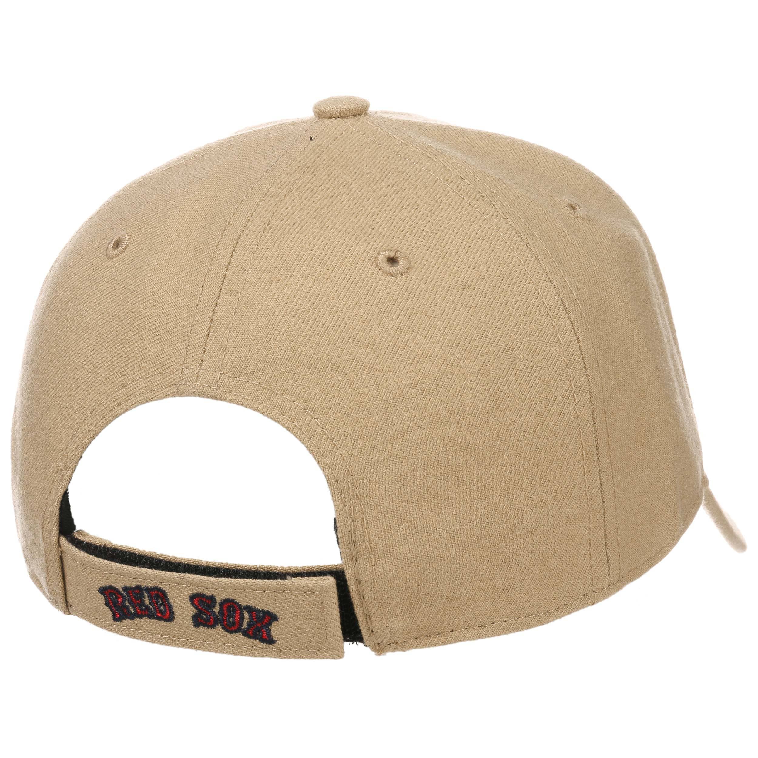 MVP Khaki Red Sox Strapback Cap by 47 Brand - 21,95 €