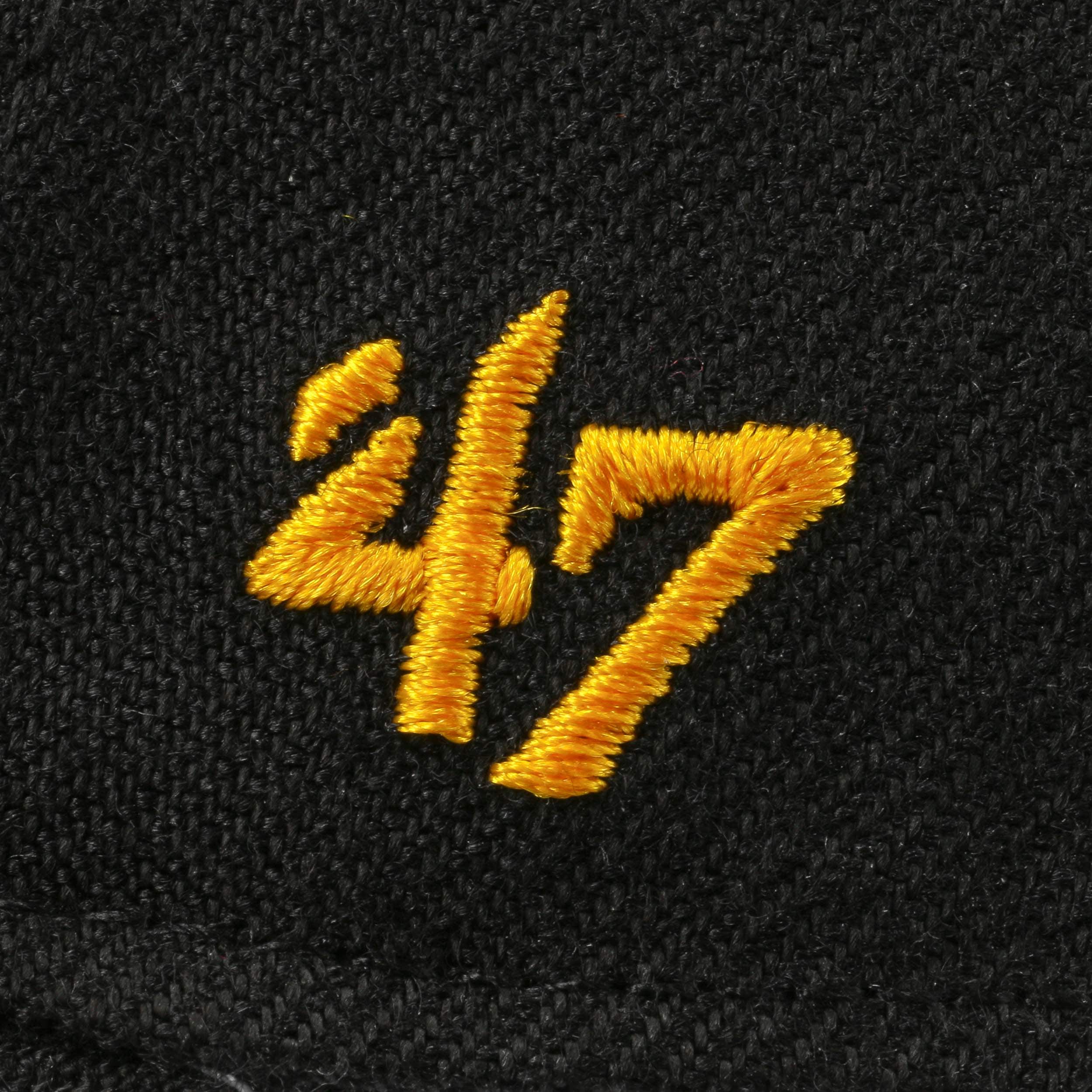 Pittsburgh Pirates MLB 47 Brand Baseball Fan Gold Cap Black Brim Classic Hat