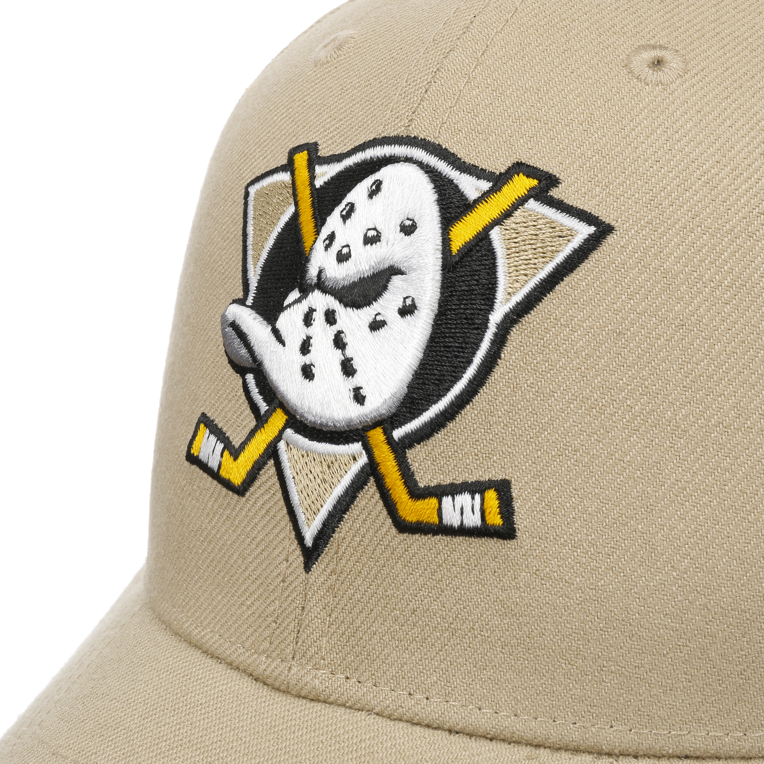 47Brand Anaheim Ducks Sandalwood Ballpark Camo Captain MVP Snapback Hat, 47 BRAND HATS, CAPS