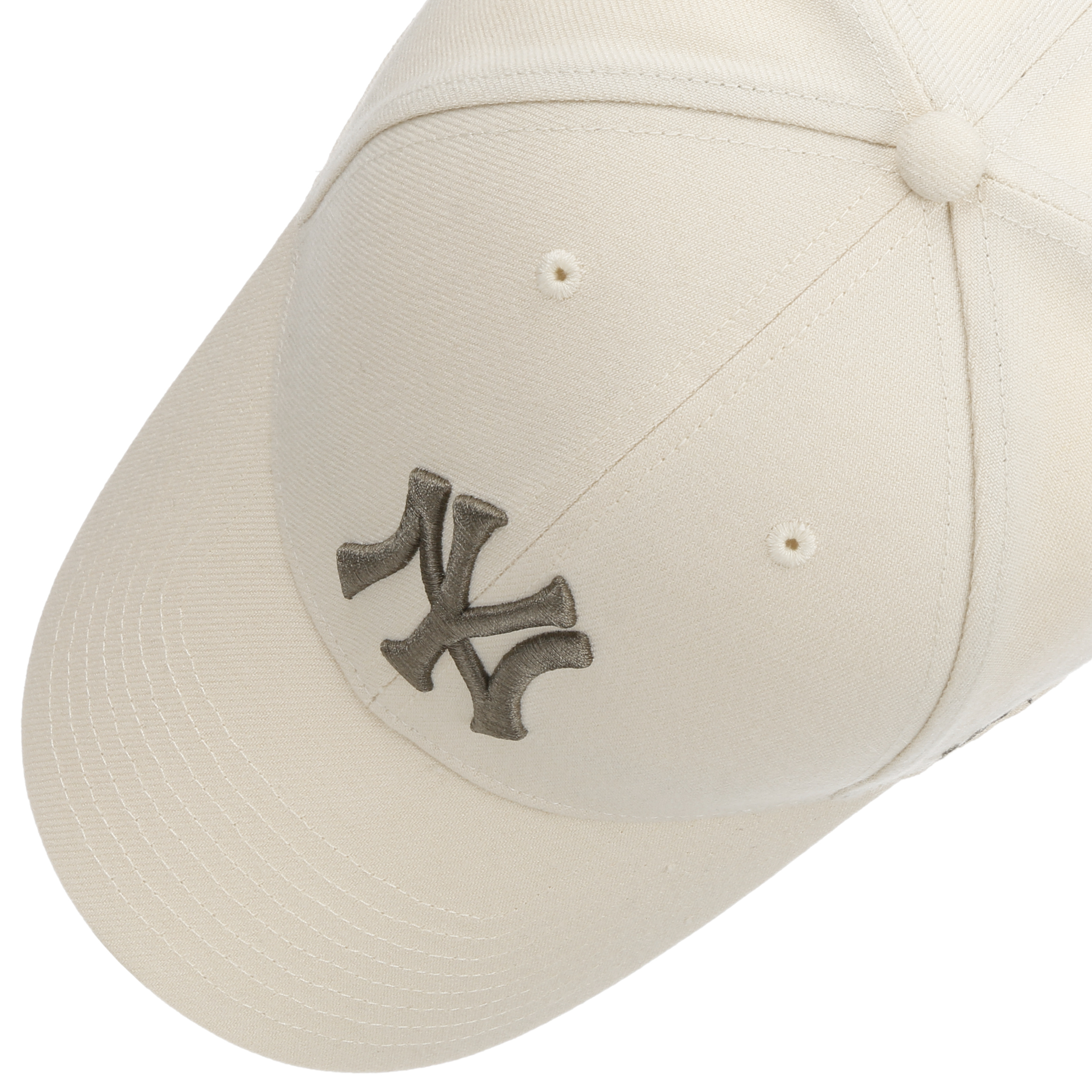 MLB New York Yankees MVP Snapback Cap Natural White Cream