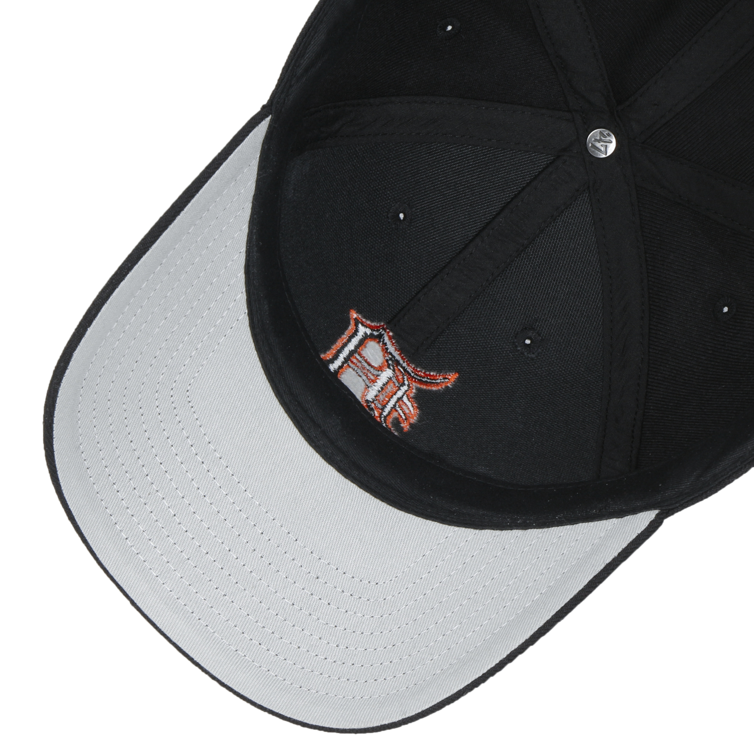 47 Detroit Tigers MVP Legend Vintage Navy/Orange Logo Adjustable Strap Hat  Cap 193676438427
