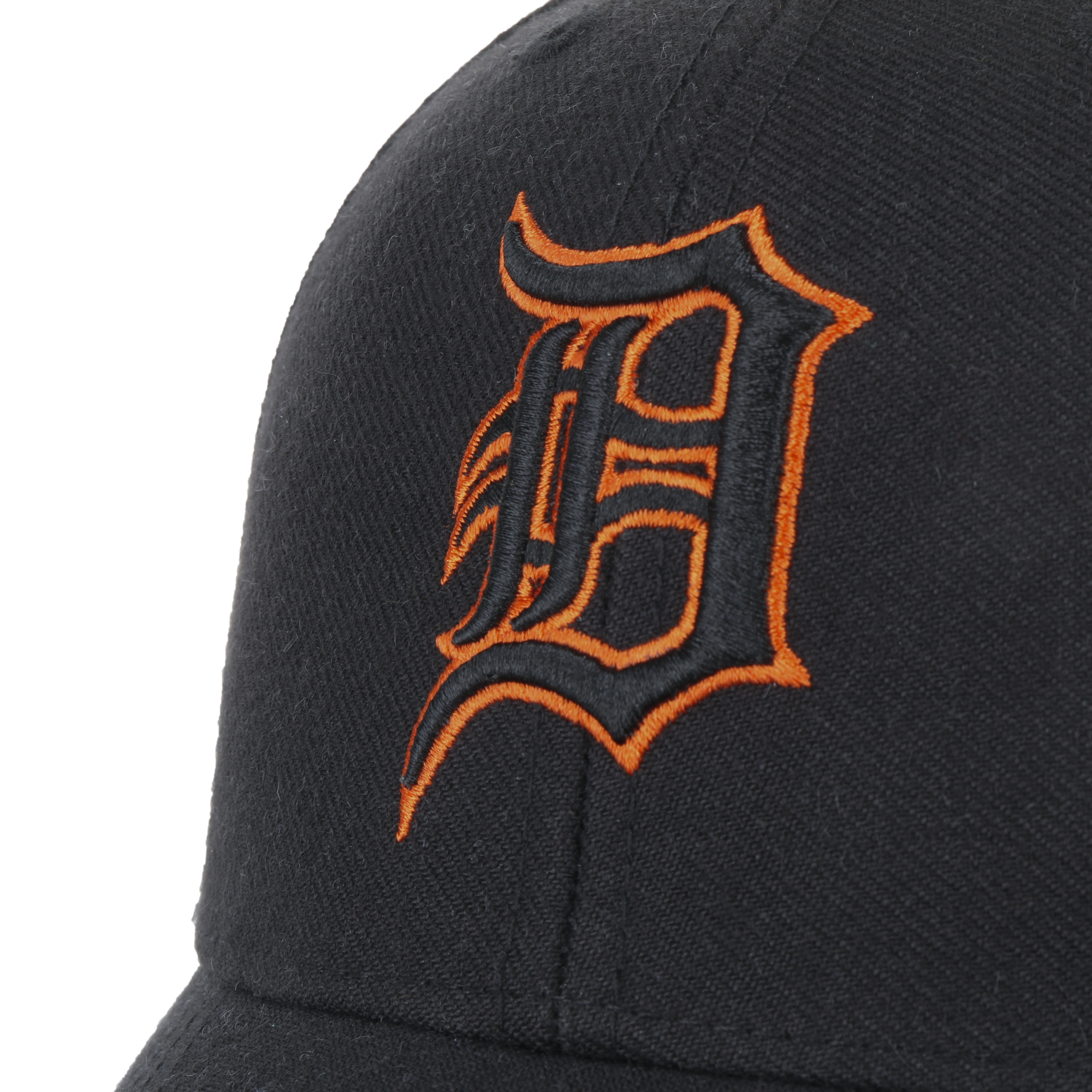 Detroit Tigers Hat Cap Adjustable Strap Back MLB Fan Favorite White Blue  Orange