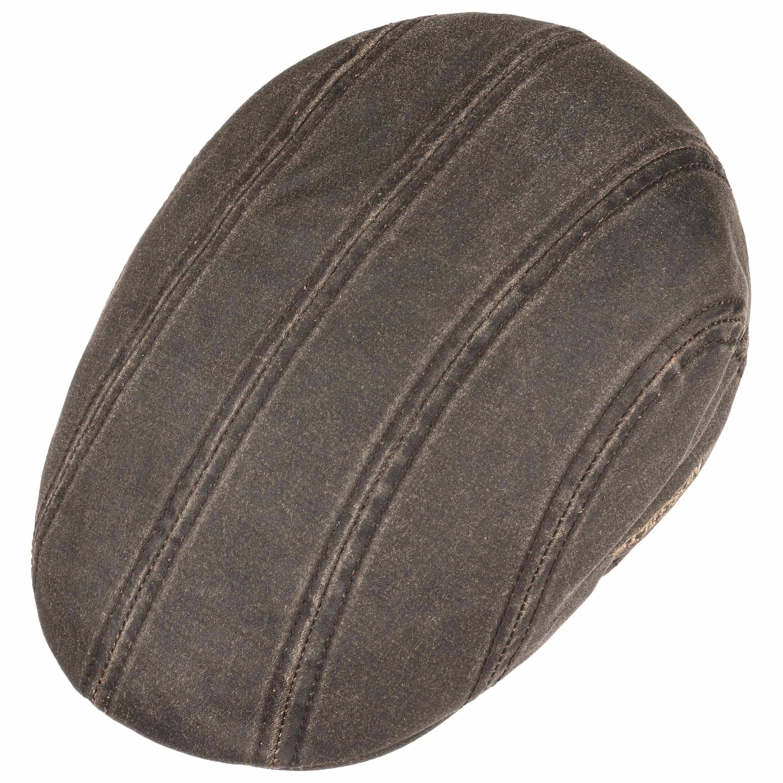 Madison old cotton flatcap by stetson Clearance