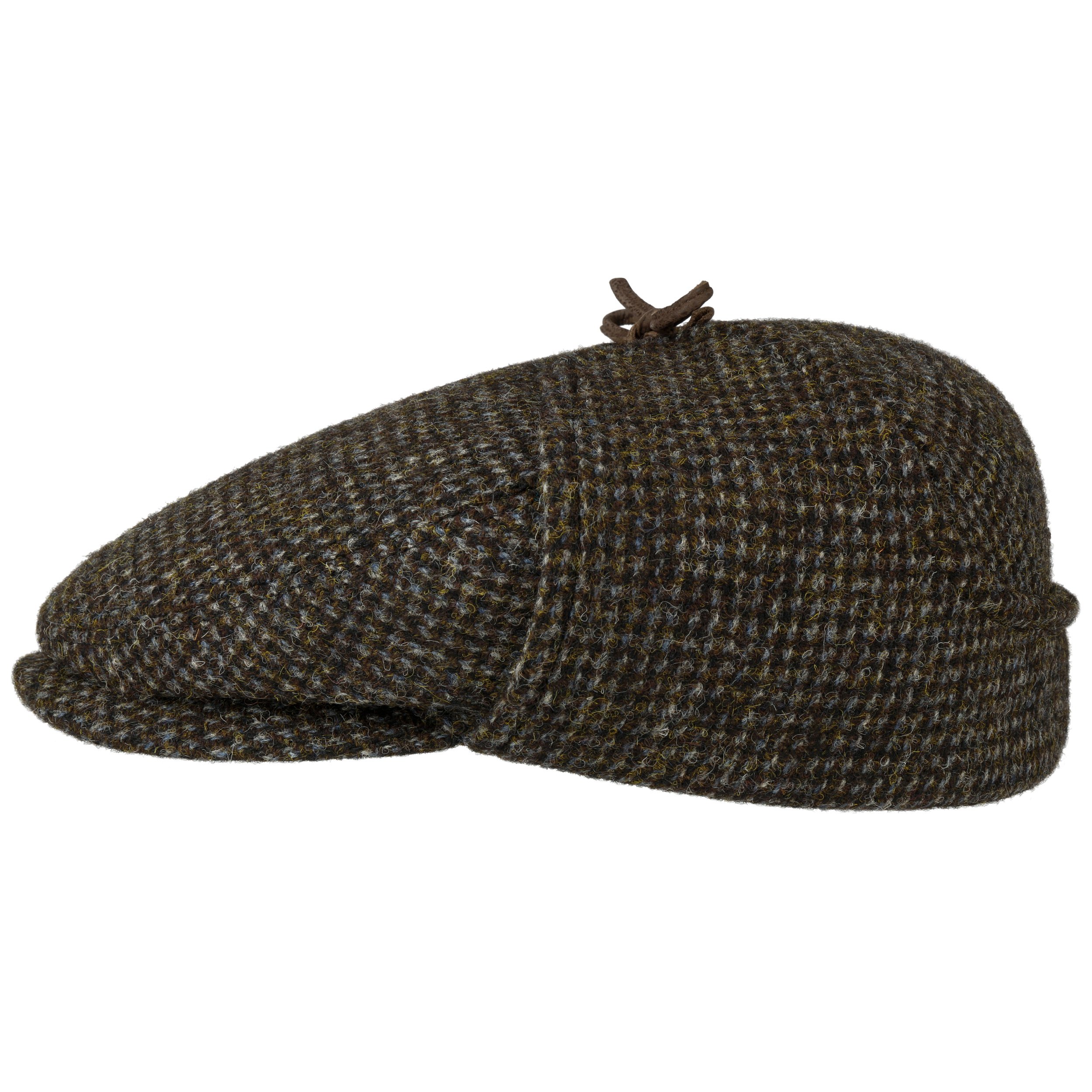 Maguire Flat Cap with Ear Flaps by Stetson --> Shop Hats, Beanies