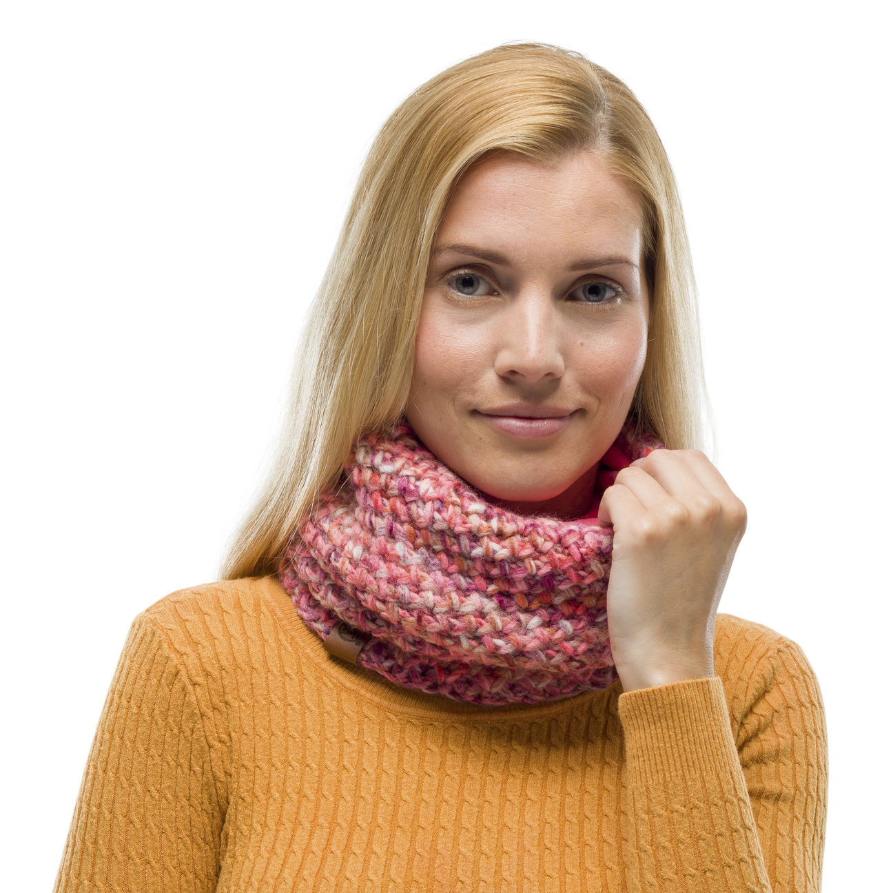 Buff Original Neck Warmer in Cashmere Red for sale online 