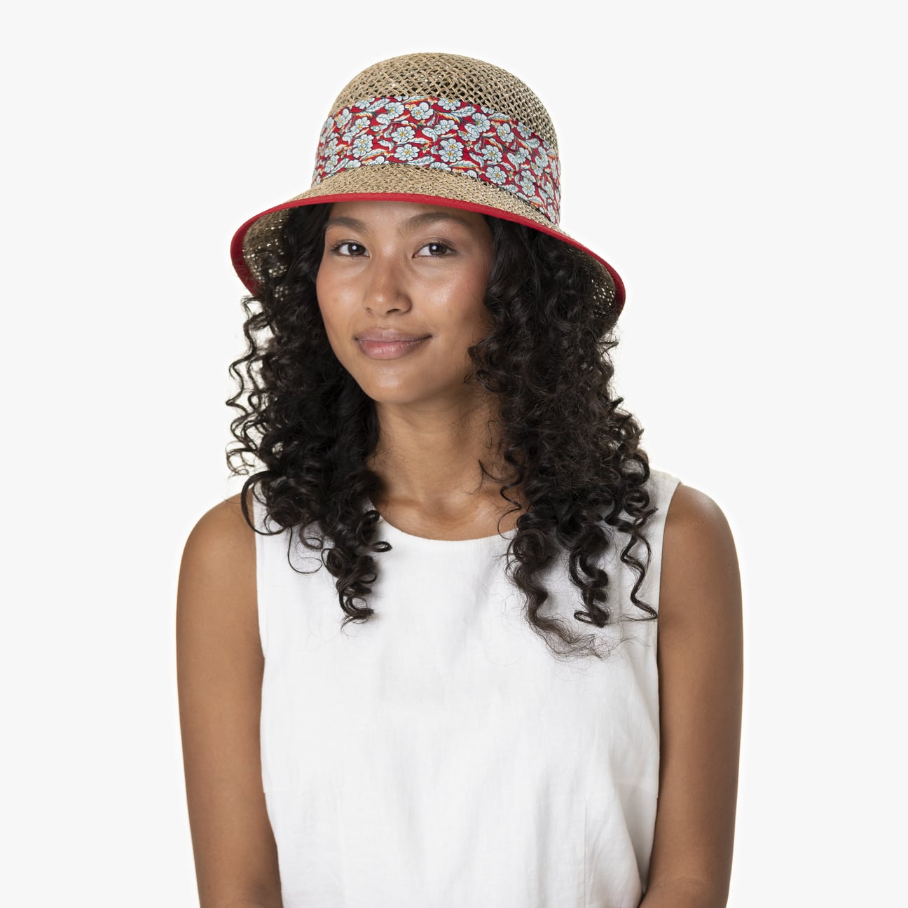 women's straw cloche hat