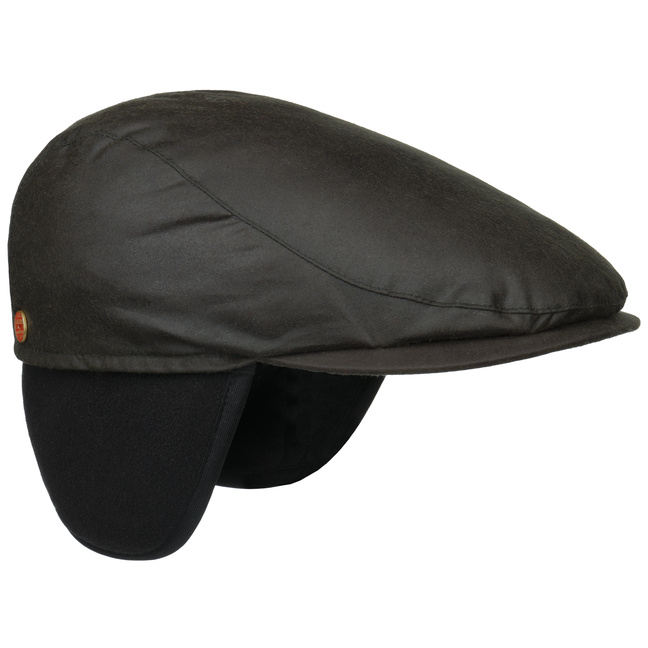 waxed newsboy cap