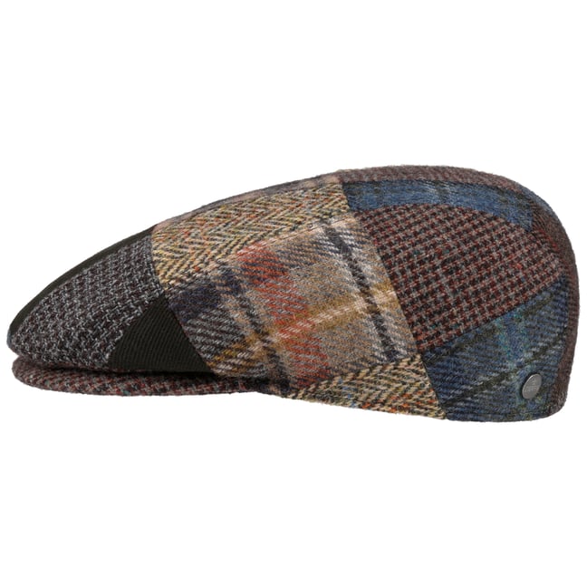 McMarrow Ivy Patchwork Flat Cap by 