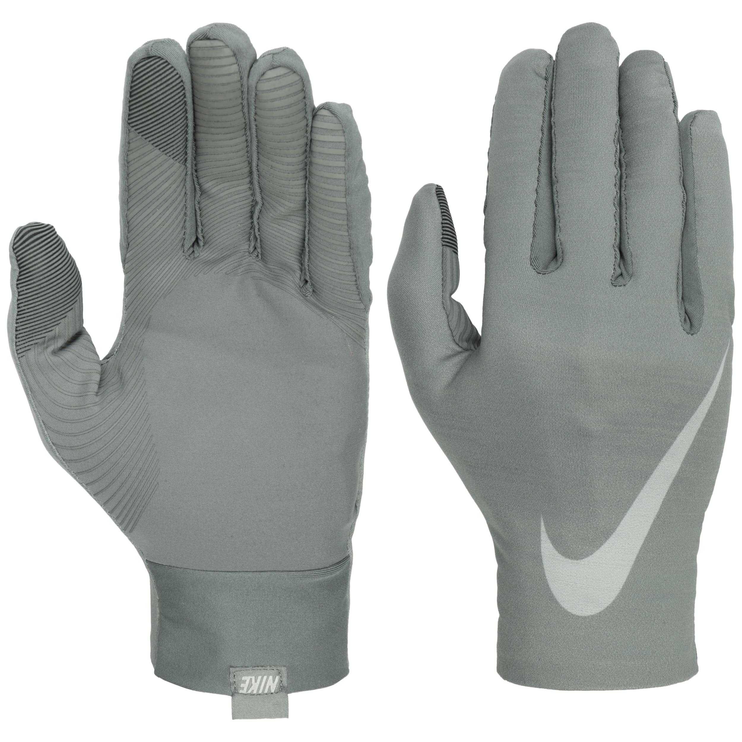 nike gloves grey