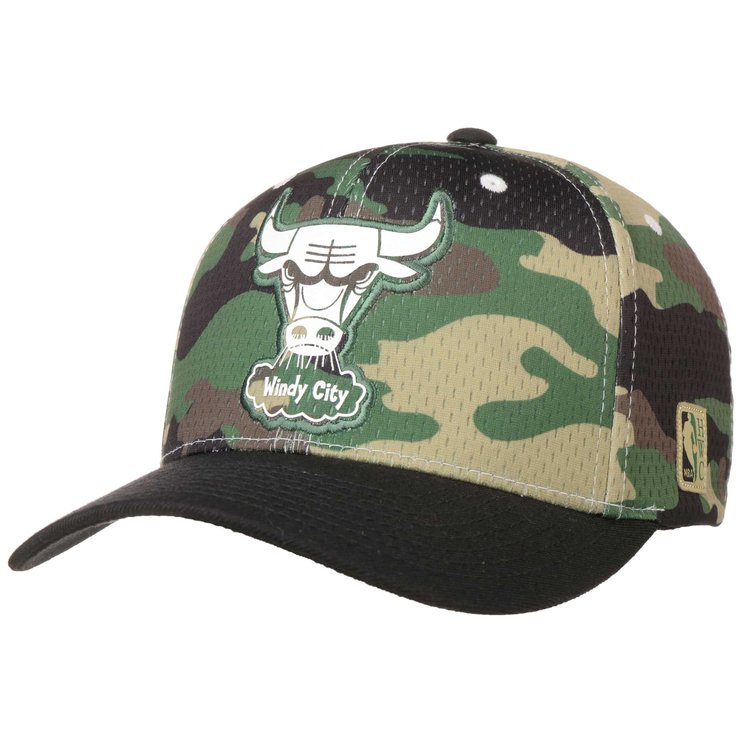 mitchell and ness camo hat