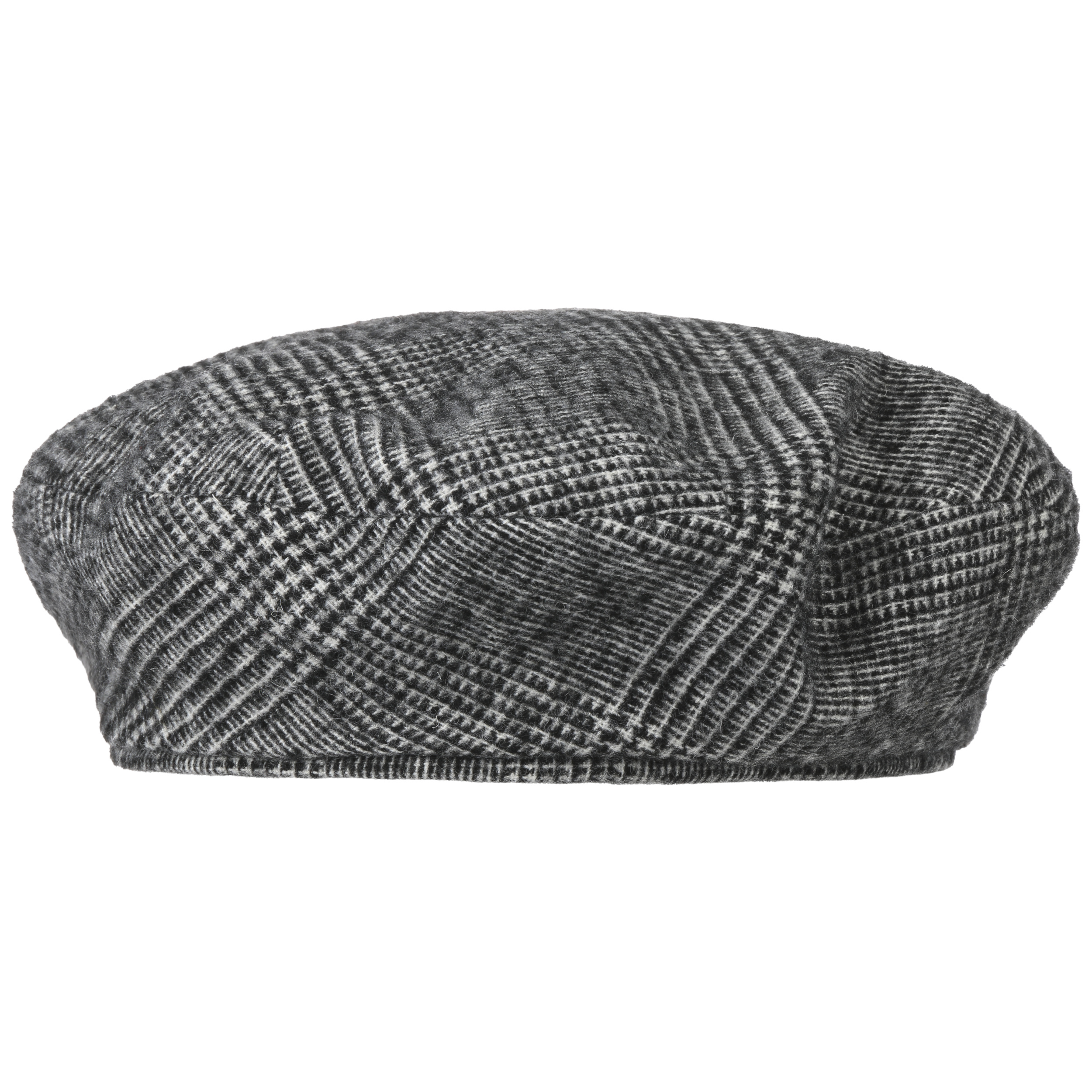 Michell Pepper Glencheck Beret by Mayser