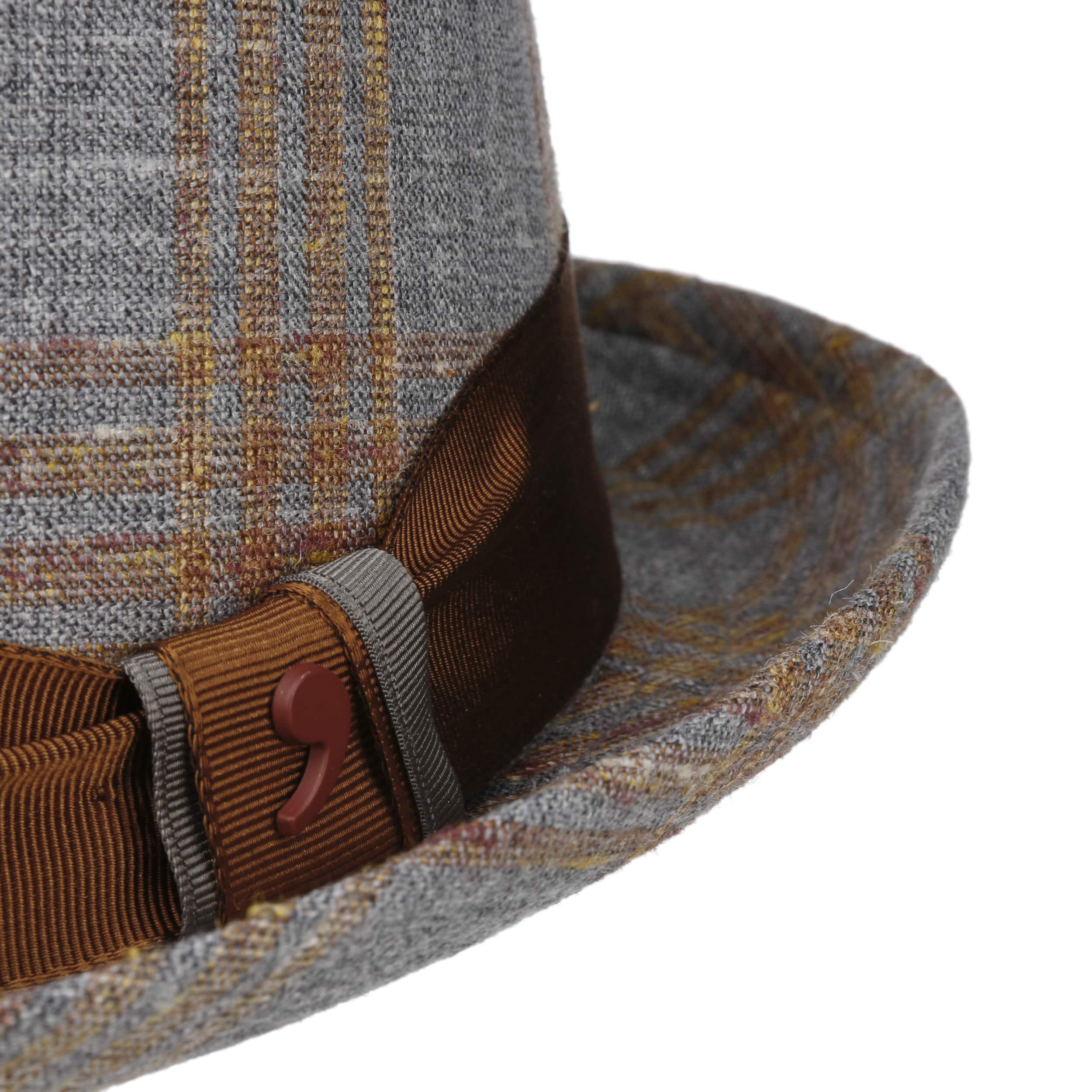 Milavo Pork Pie Cloth Hat By Alfonso Deste