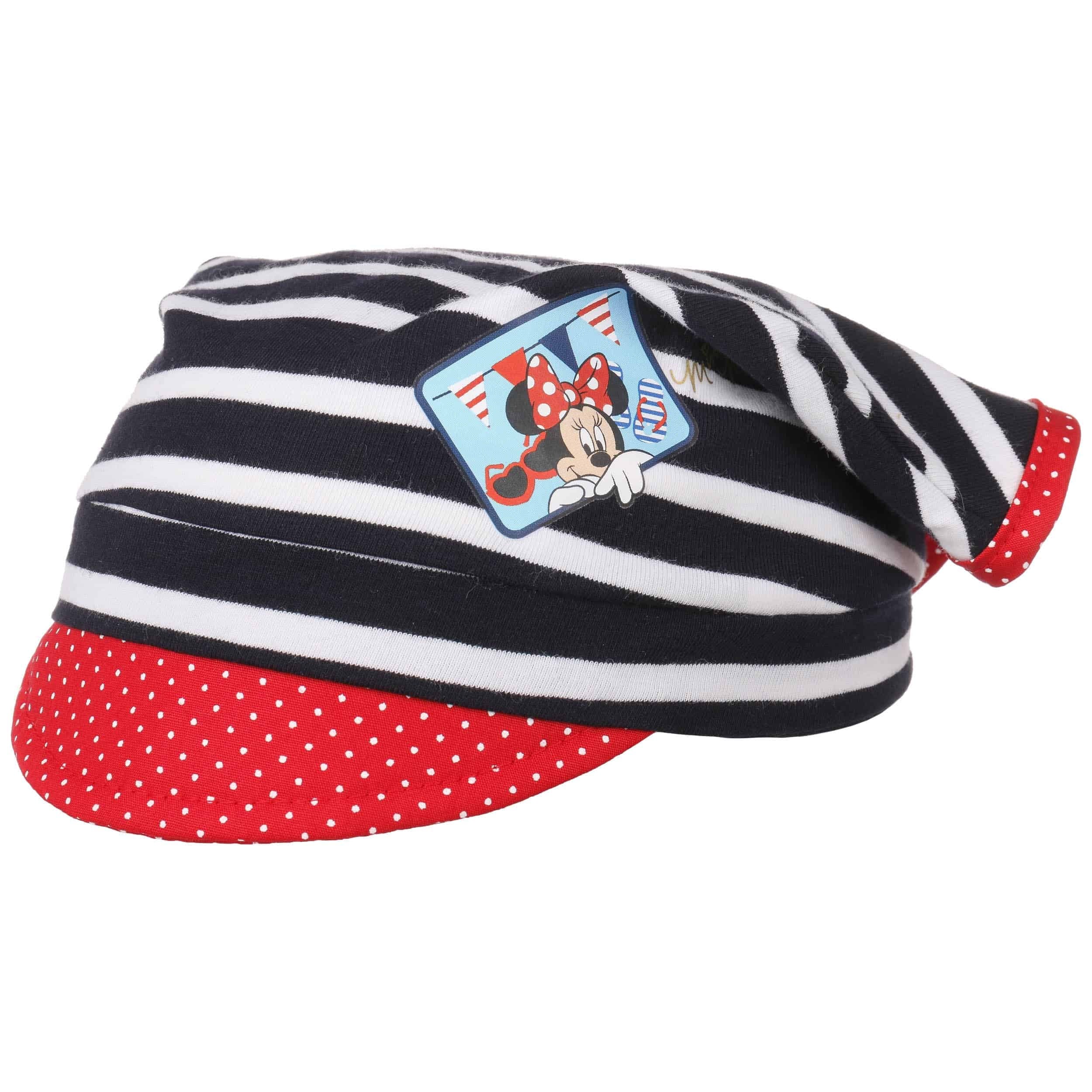 Bandana Minnie Mouse Fille - Taille Unique, Jersey Extensible - 90% Polyester, 10% Élasthanne - Lavable 30°