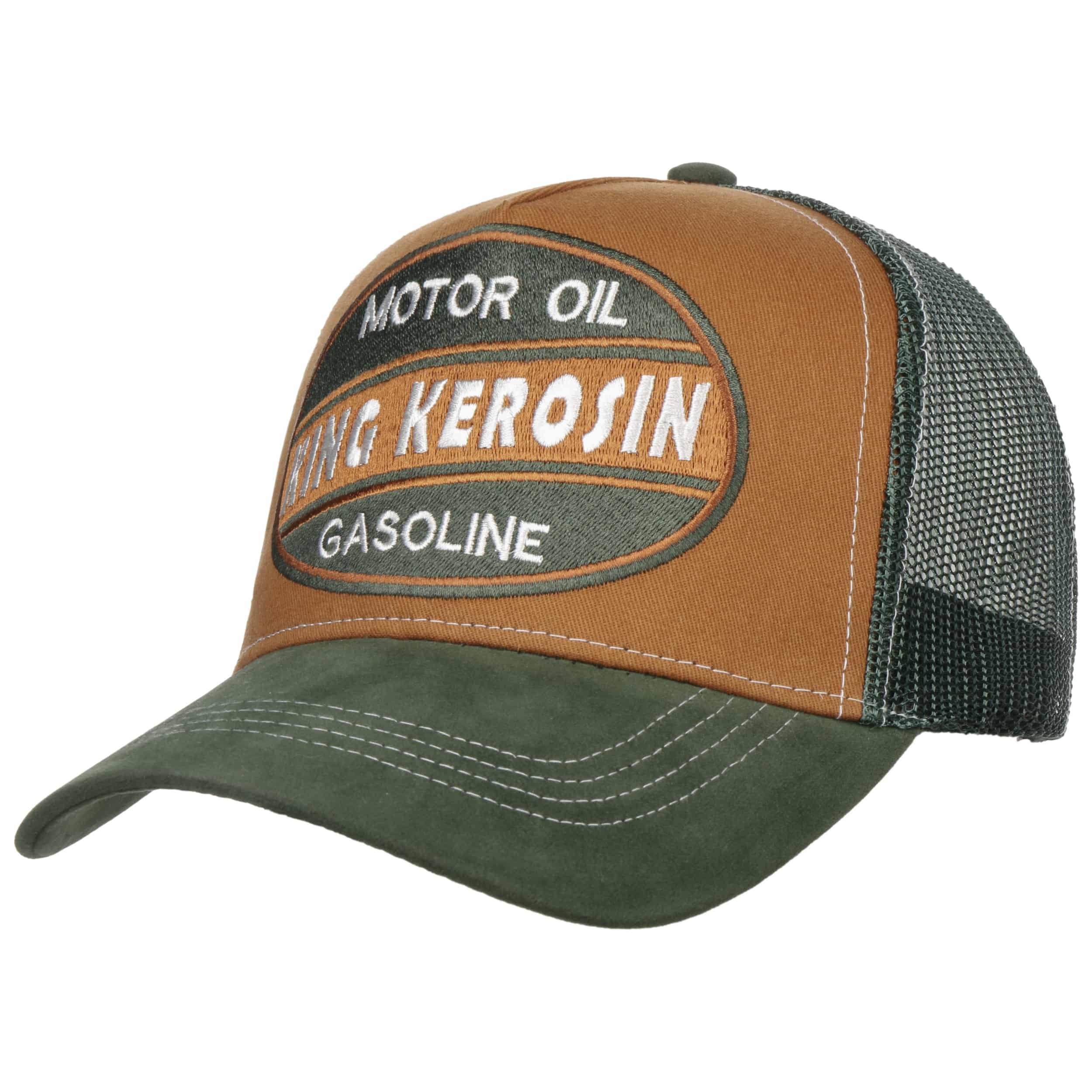 Motor Oil Gasoline Trucker Cap by King Kerosin