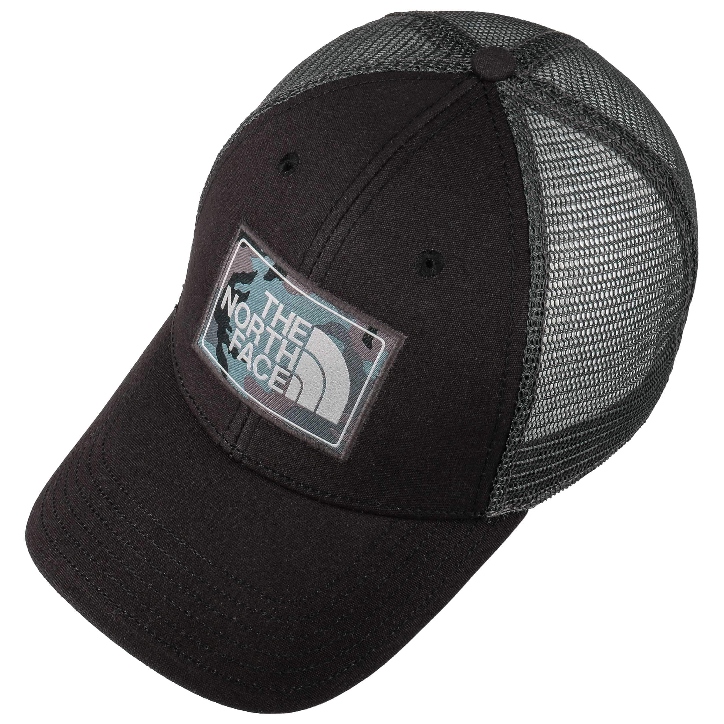 north face mudder trucker hat black