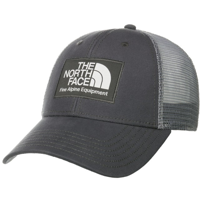 north face mudder trucker hat black