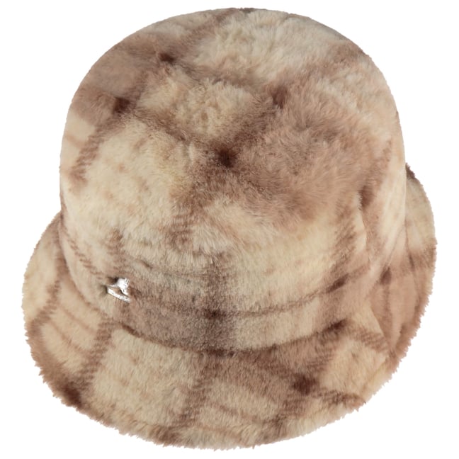 Multi-Plaid-Faux-Fur-Bucket-  display picture 2