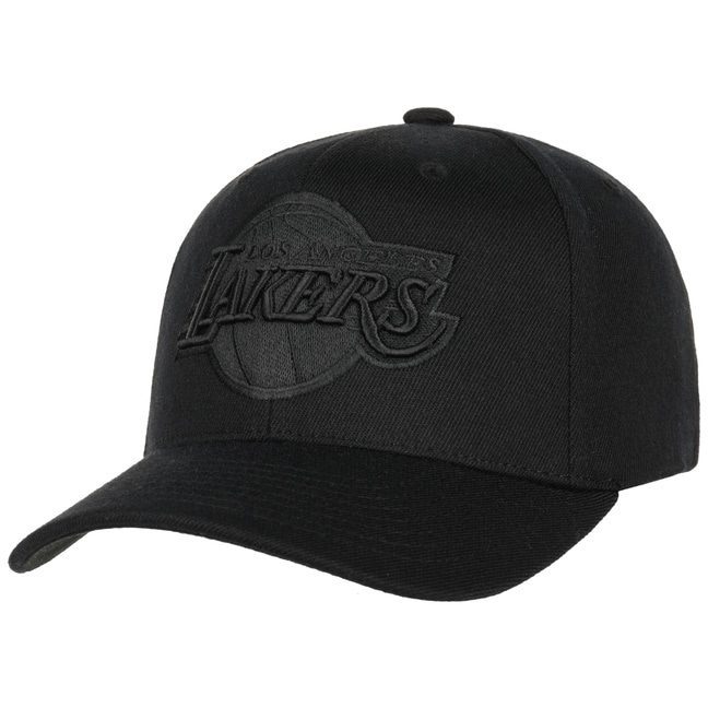 NBA BLK BLK Logo Lakers Cap by Mitchell & Ness - 42,95 €