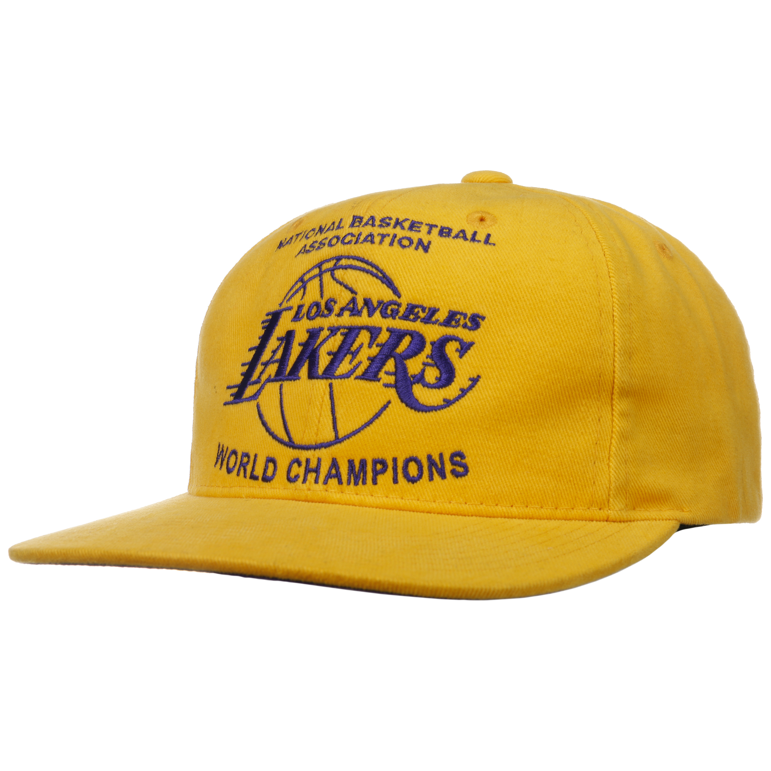 NBA World Champions Lakers Cap by Mitchell & Ness
