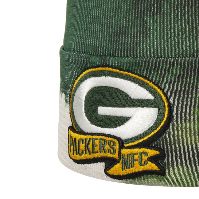 2022 Green Bay Packers New Era NFL Knit Hat Sideline Beanie Ink