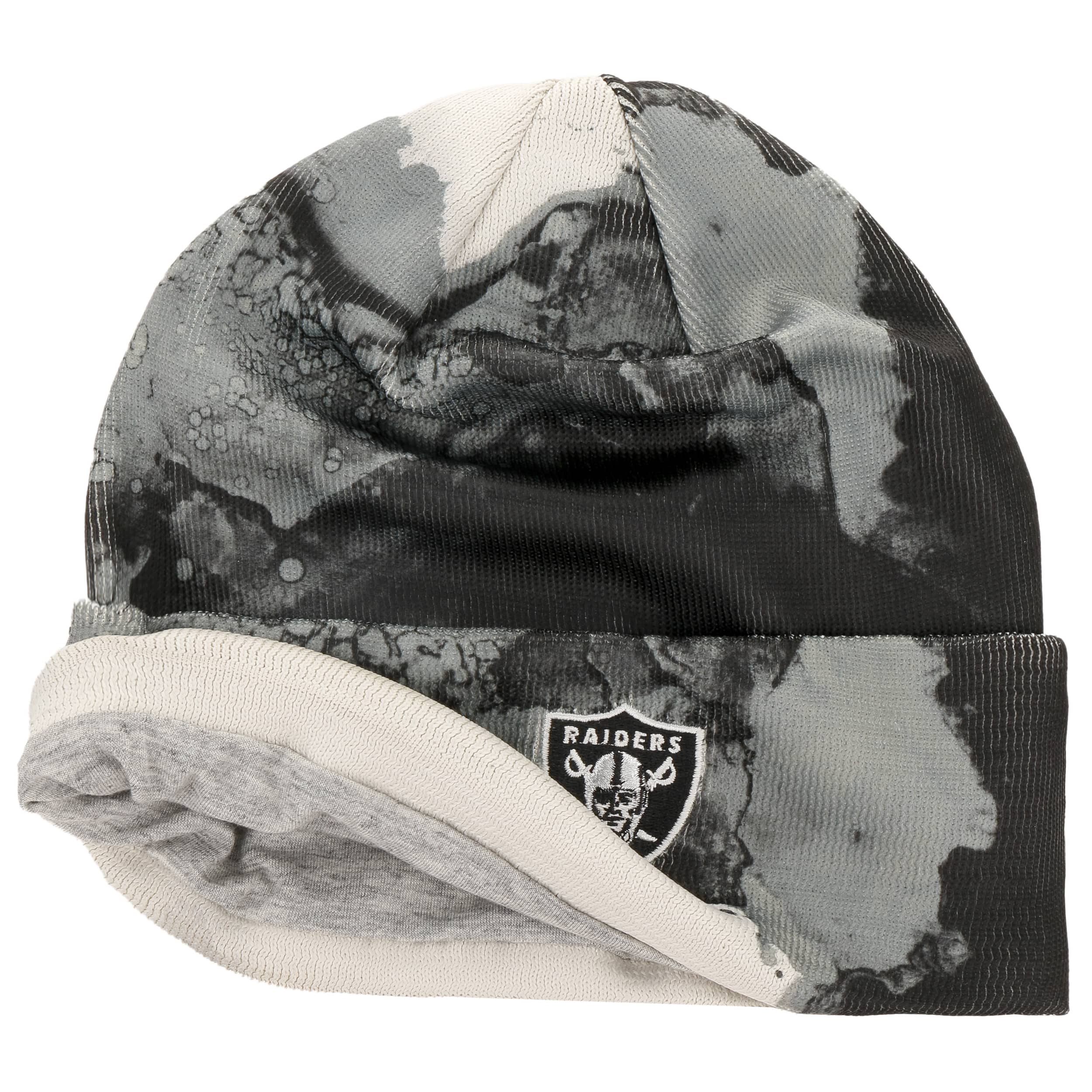 NFL 22 SPRTKNT Raiders Beanie Hat by New Era