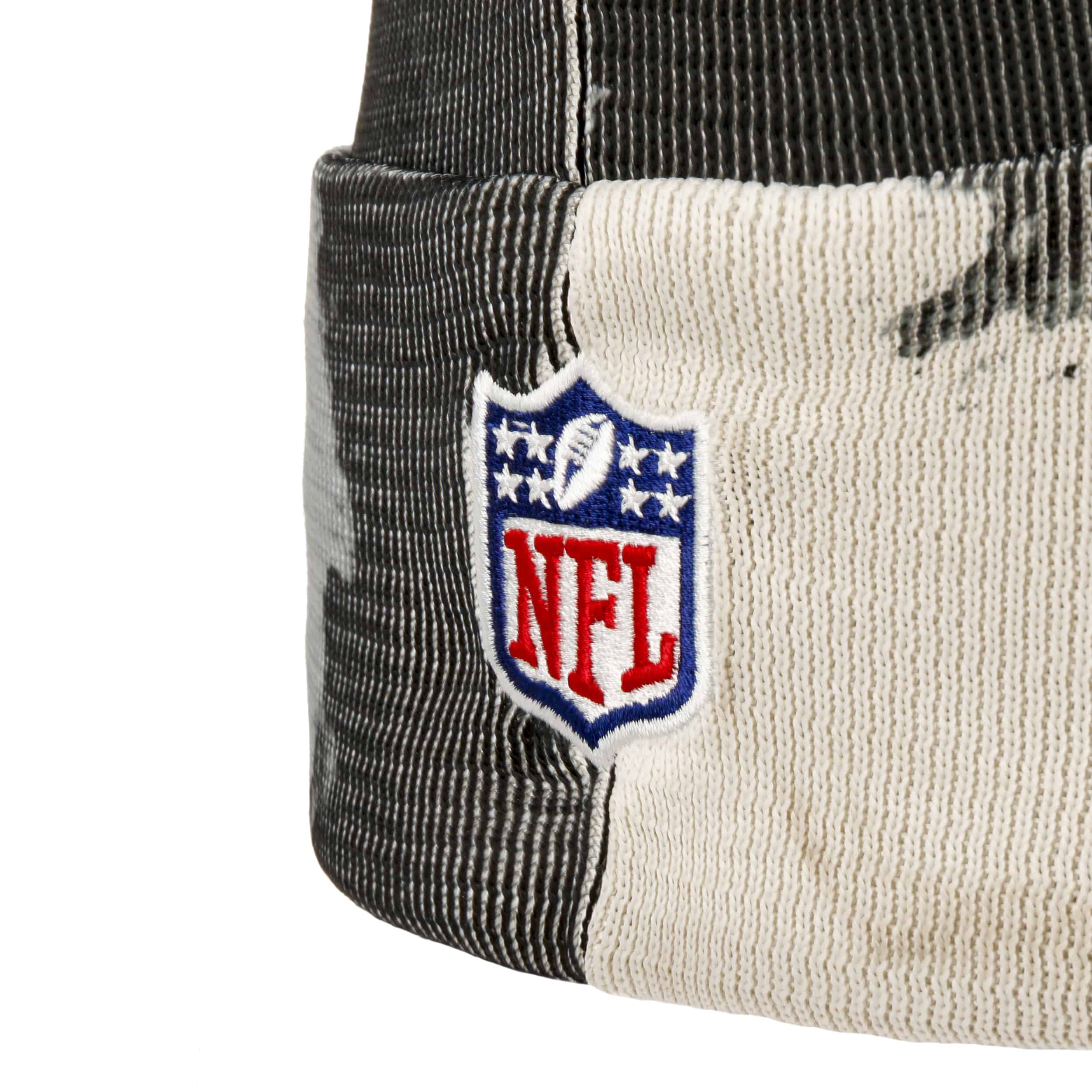 NFL 22 Ink Knit Raiders Beanie Hat by New Era