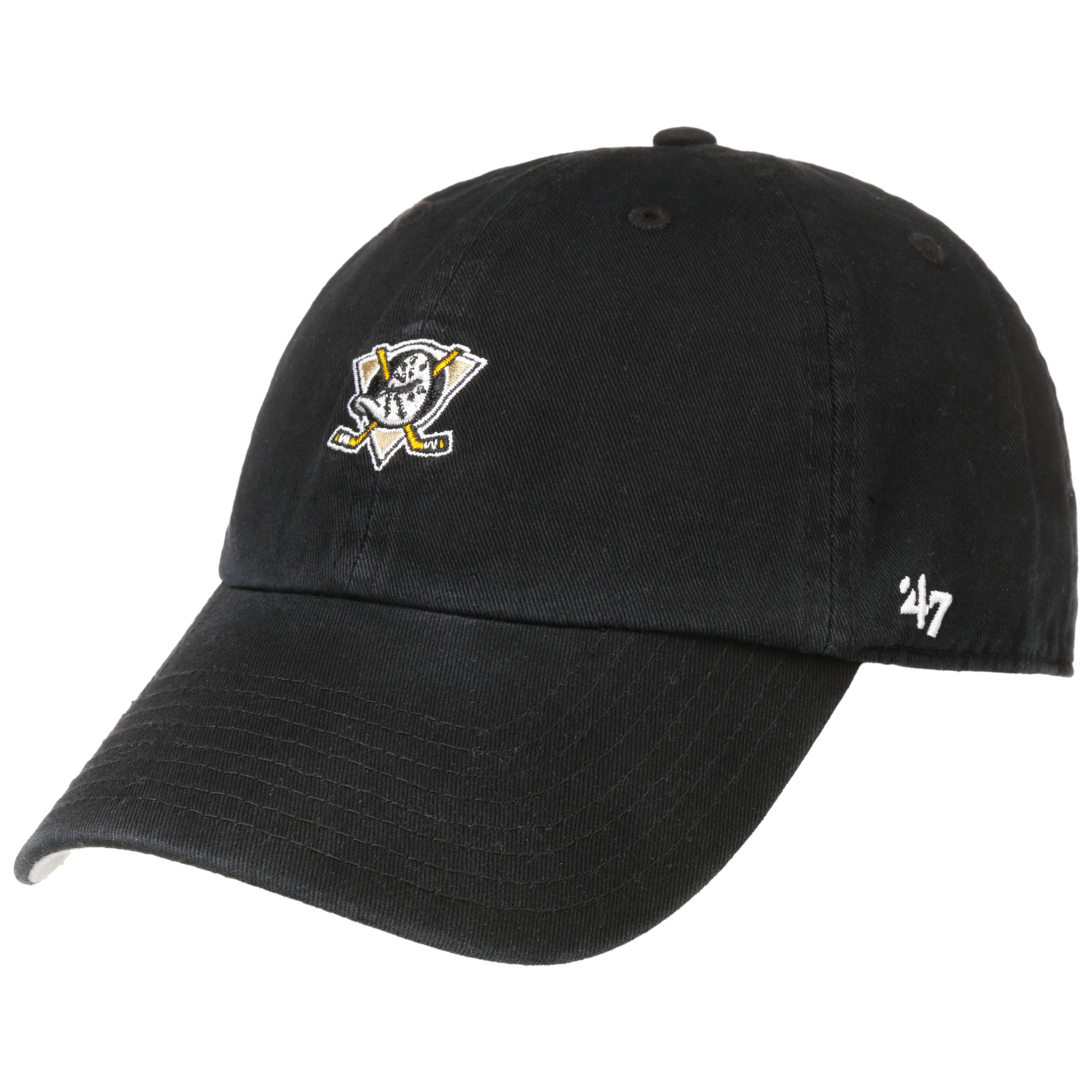 Mighty Ducks '47 Brand NHL Snapback Cap Hat Black Crown/Visor