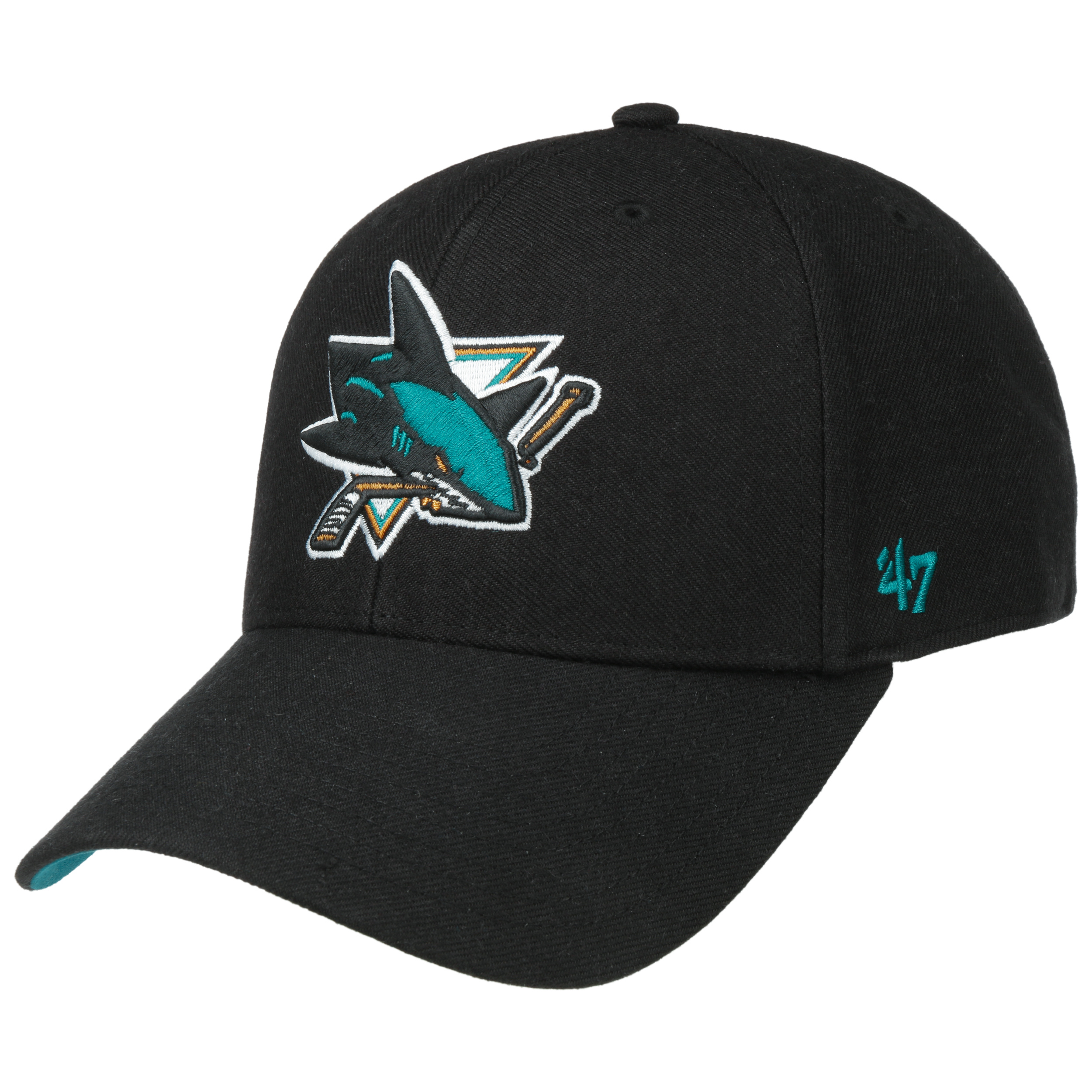 NHL San Jose Sharks Ballpark Cap by 47 Brand --> Shop Hats, Beanies & Caps  online ▷ Hatshopping
