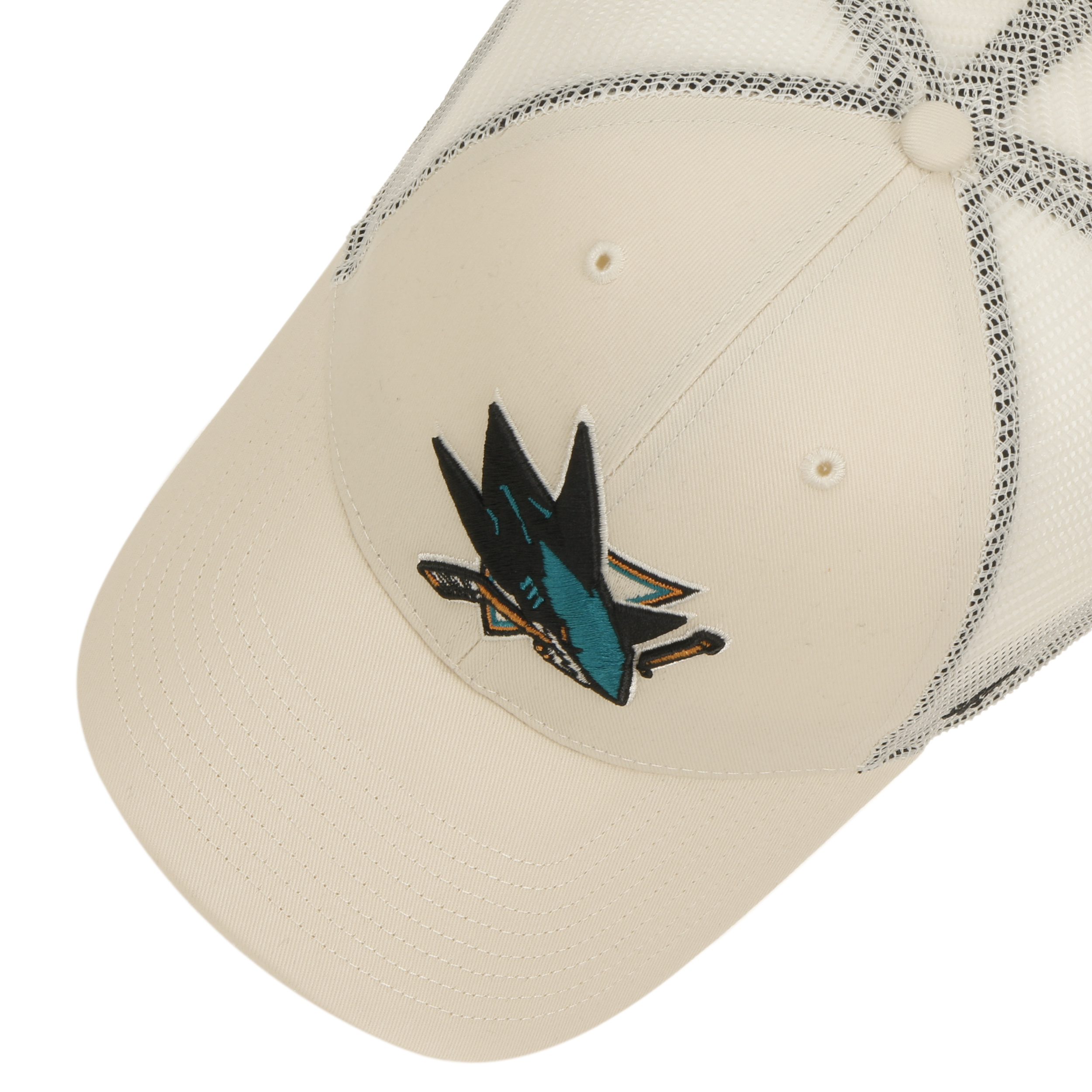 47 Brand Snapback Cap - NHL San Jose Sharks natural beige 