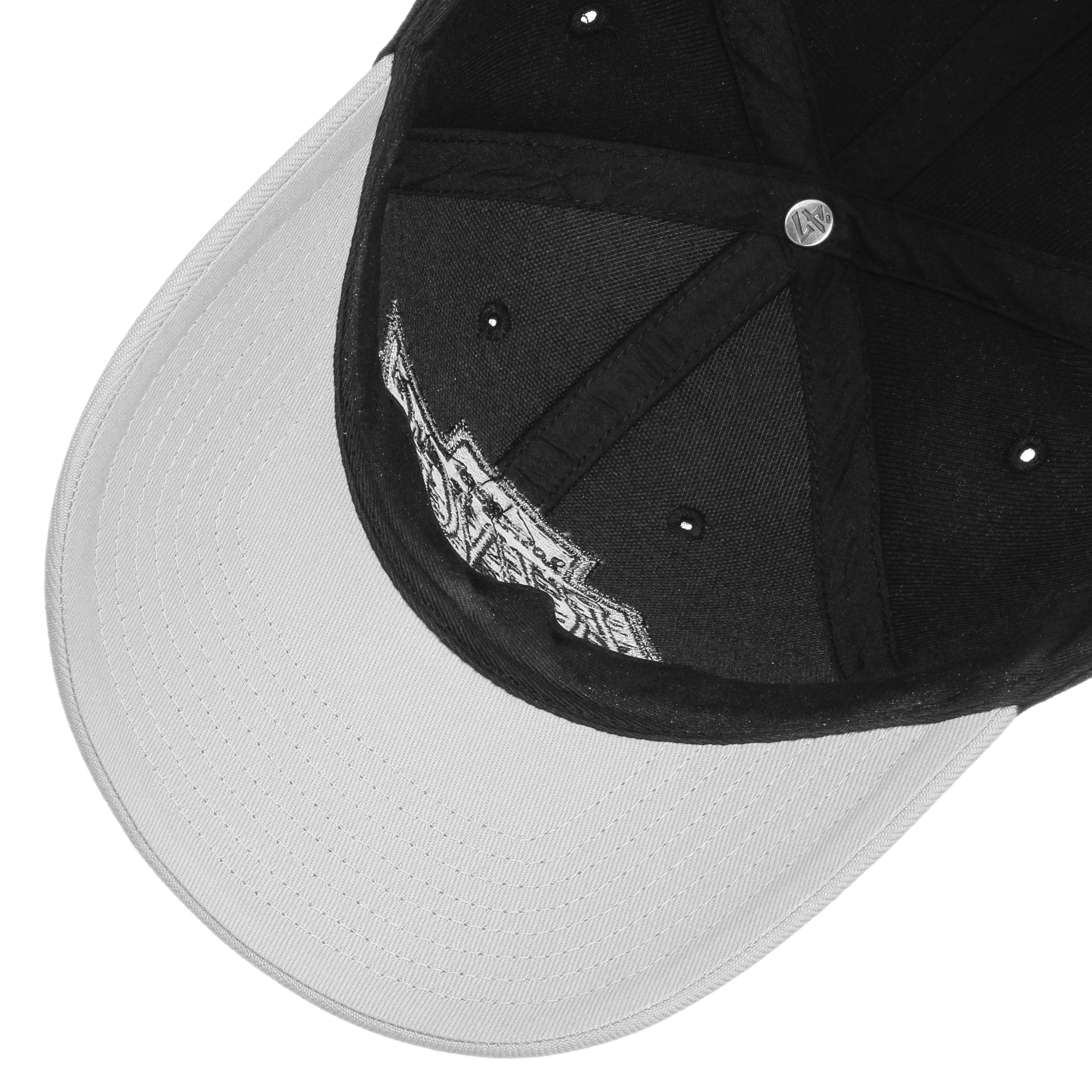 NHL Los Angeles Kings '47 Clean Up Adjustable Hat, Black, One Size