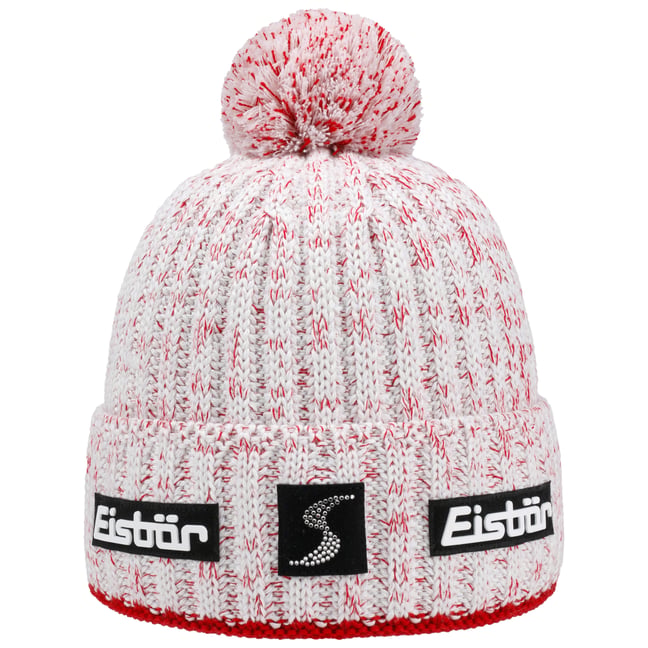 Slouch-Beanie in Silber bedruckt mit Traktoren