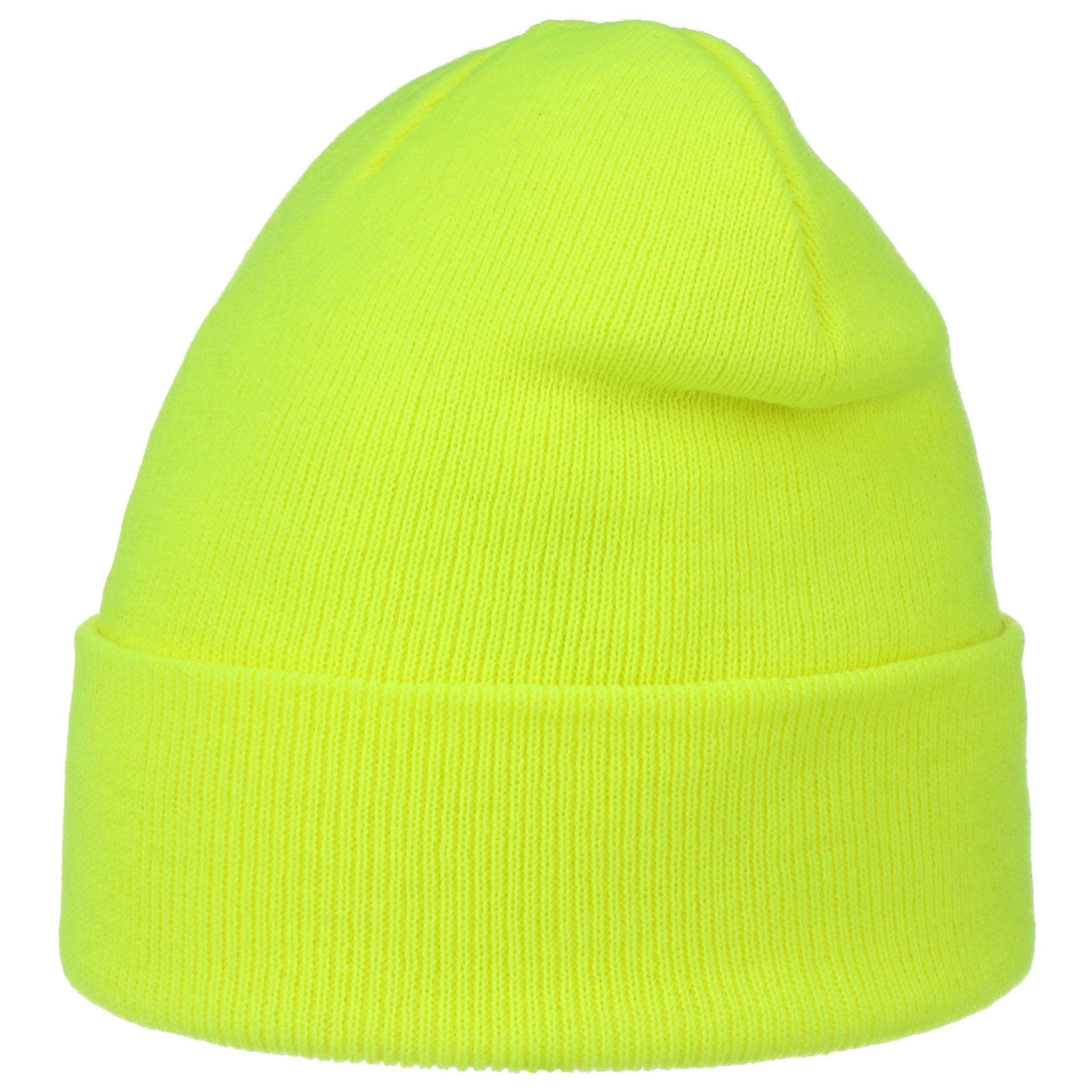 High Visibility Neon Color Cuff Long Winter Beanie Hat FREE SHIPPING 