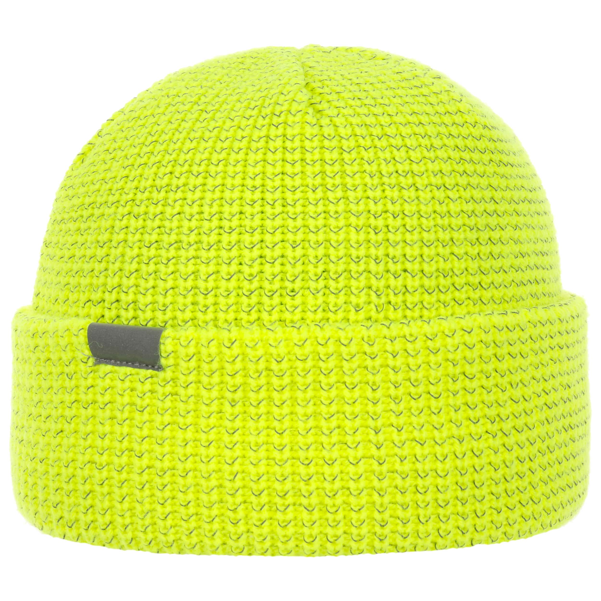 Lime green knit sales hat